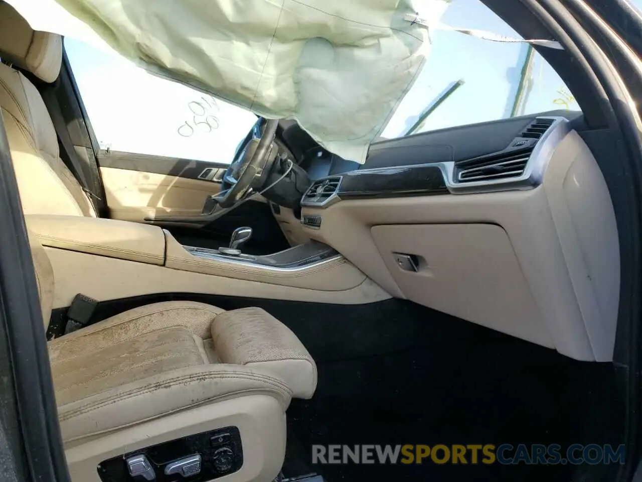 5 fotografías del automóvil dañado 5UXTA6C05M9H41868 BMW X5 2021