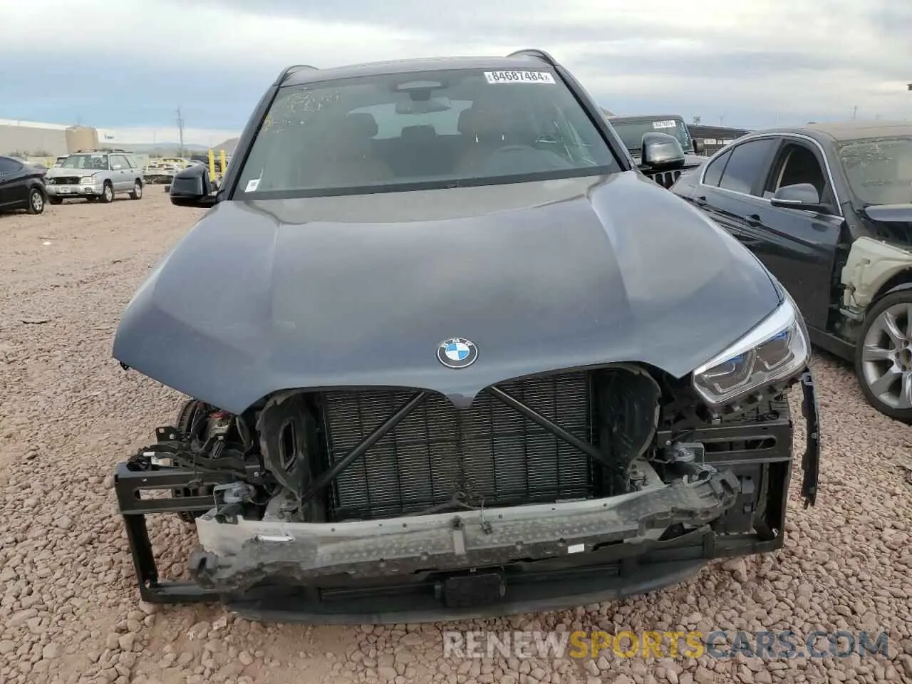5 fotografías del automóvil dañado 5UXTA6C06M9H26750 BMW X5 2021