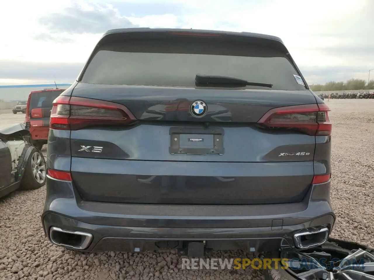 6 fotografías del automóvil dañado 5UXTA6C06M9H26750 BMW X5 2021