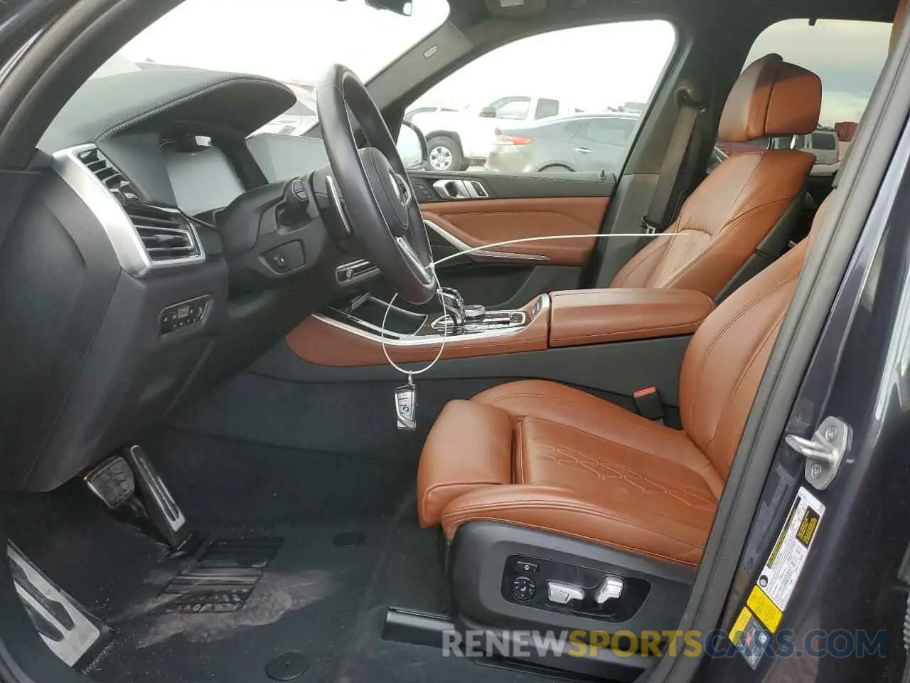 7 fotografías del automóvil dañado 5UXTA6C06M9H26750 BMW X5 2021