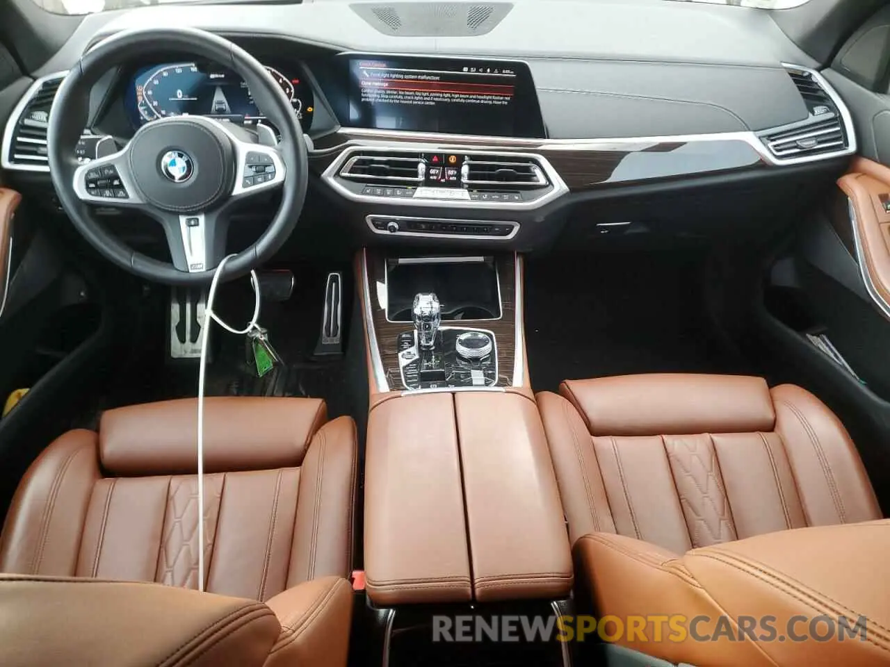 8 fotografías del automóvil dañado 5UXTA6C06M9H26750 BMW X5 2021
