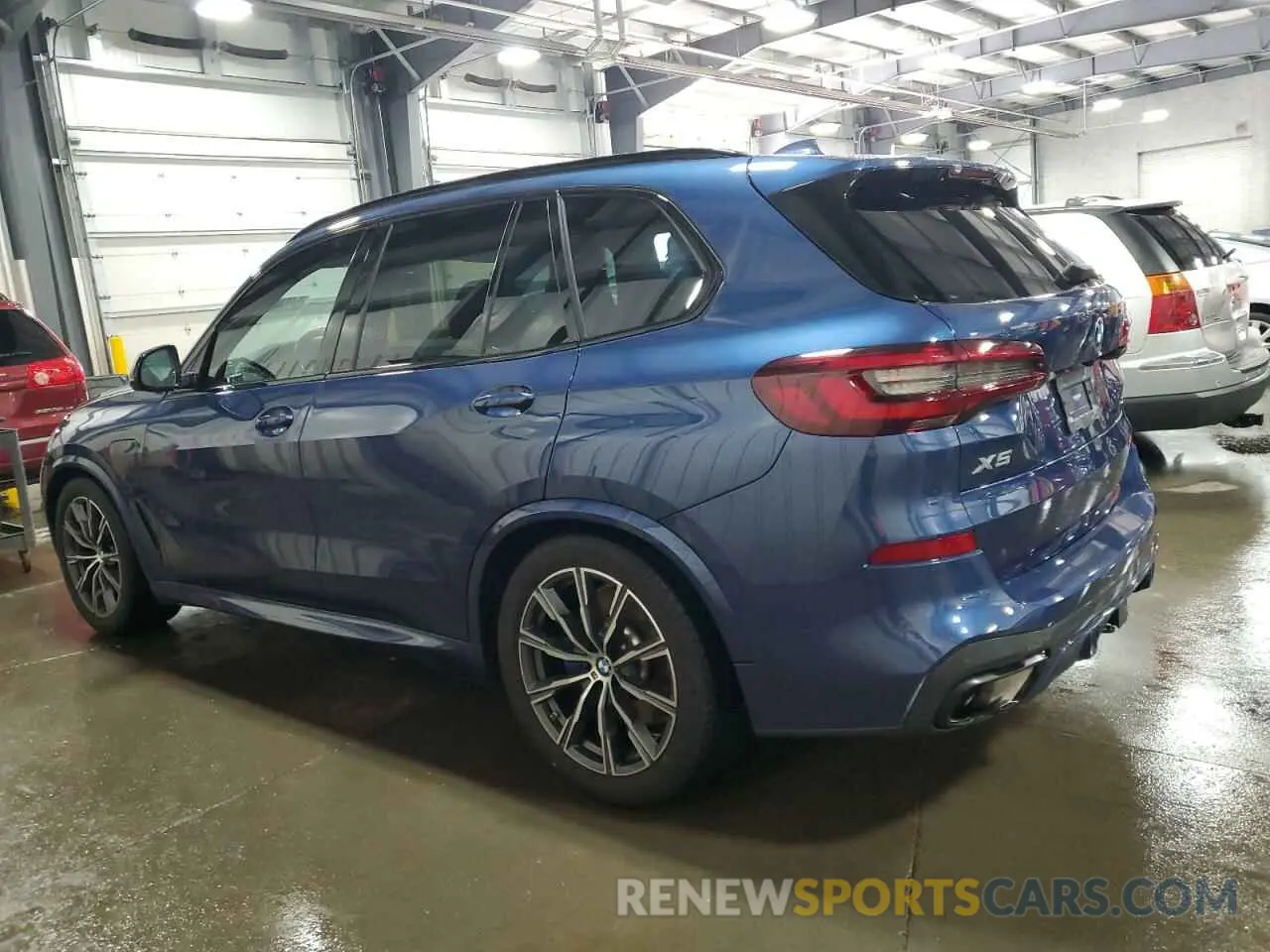 2 fotografías del automóvil dañado 5UXTA6C07M9H87685 BMW X5 2021