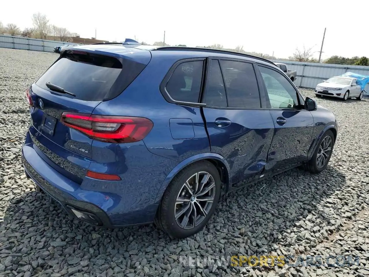 3 fotografías del automóvil dañado 5UXTA6C07M9H87685 BMW X5 2021