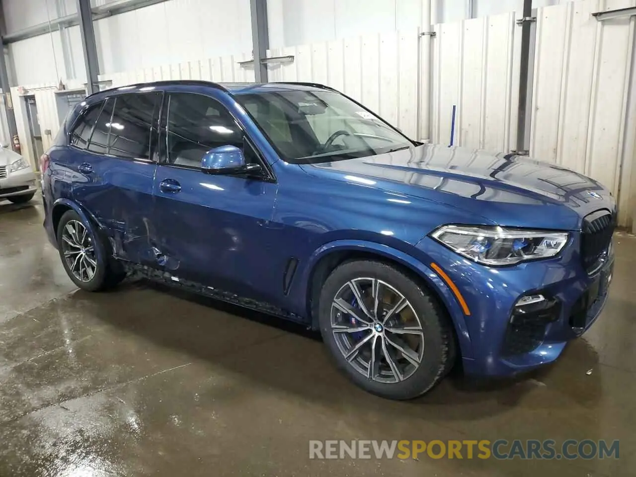 4 fotografías del automóvil dañado 5UXTA6C07M9H87685 BMW X5 2021