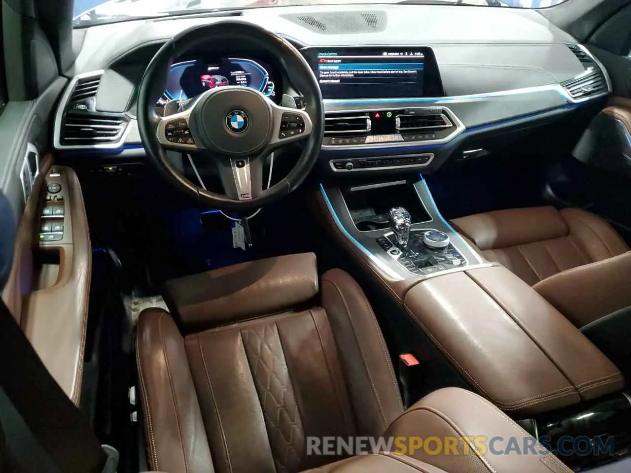 8 fotografías del automóvil dañado 5UXTA6C07M9H87685 BMW X5 2021
