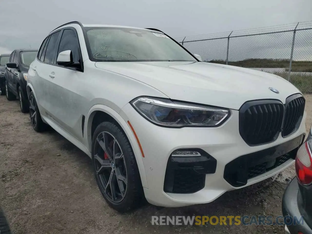 4 fotografías del automóvil dañado 5UXTA6C08M9G29761 BMW X5 2021