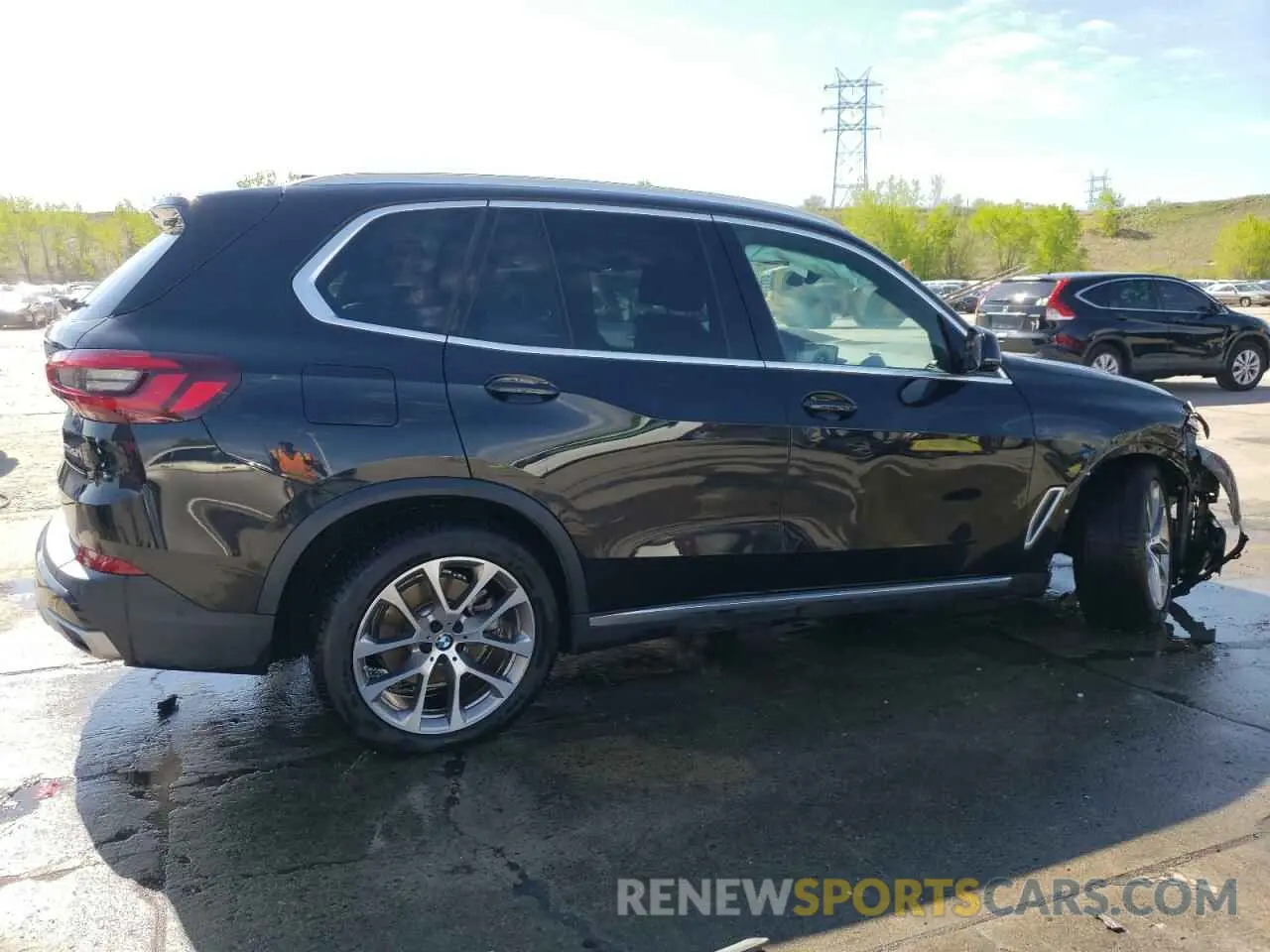 3 fotografías del automóvil dañado 5UXTA6C09M9F01853 BMW X5 2021