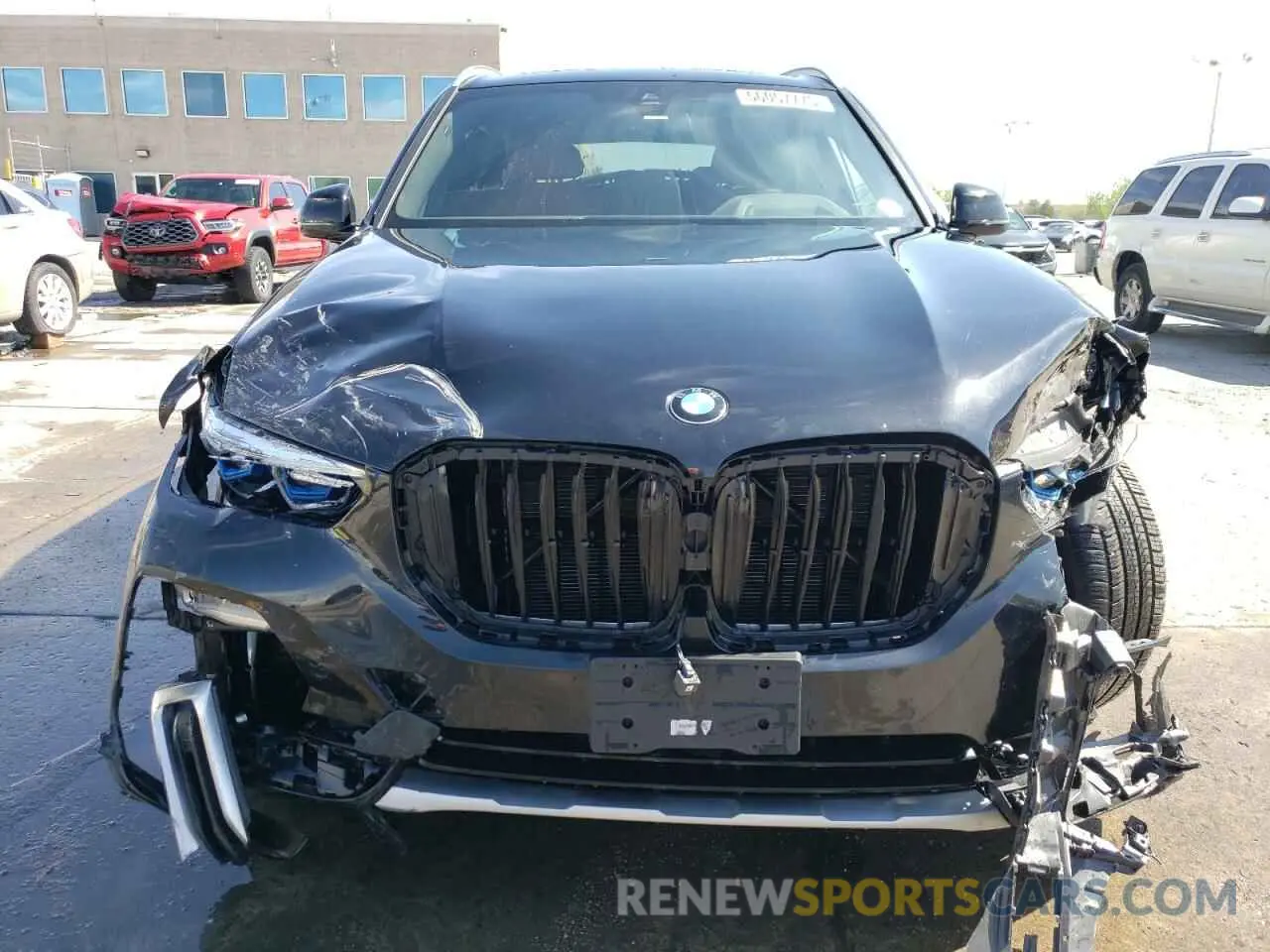 5 fotografías del automóvil dañado 5UXTA6C09M9F01853 BMW X5 2021