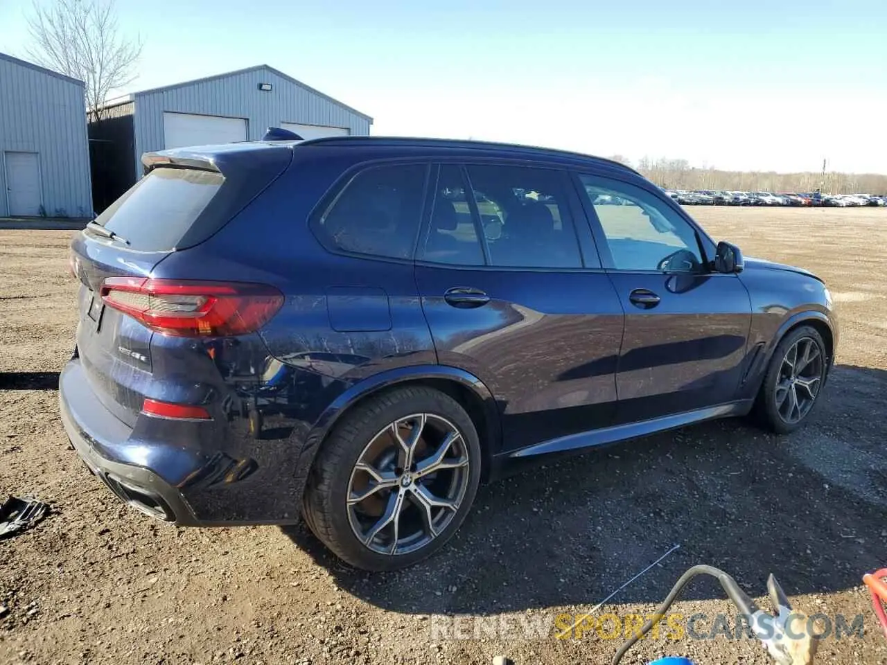 3 fotografías del automóvil dañado 5UXTA6C0XM9D45287 BMW X5 2021