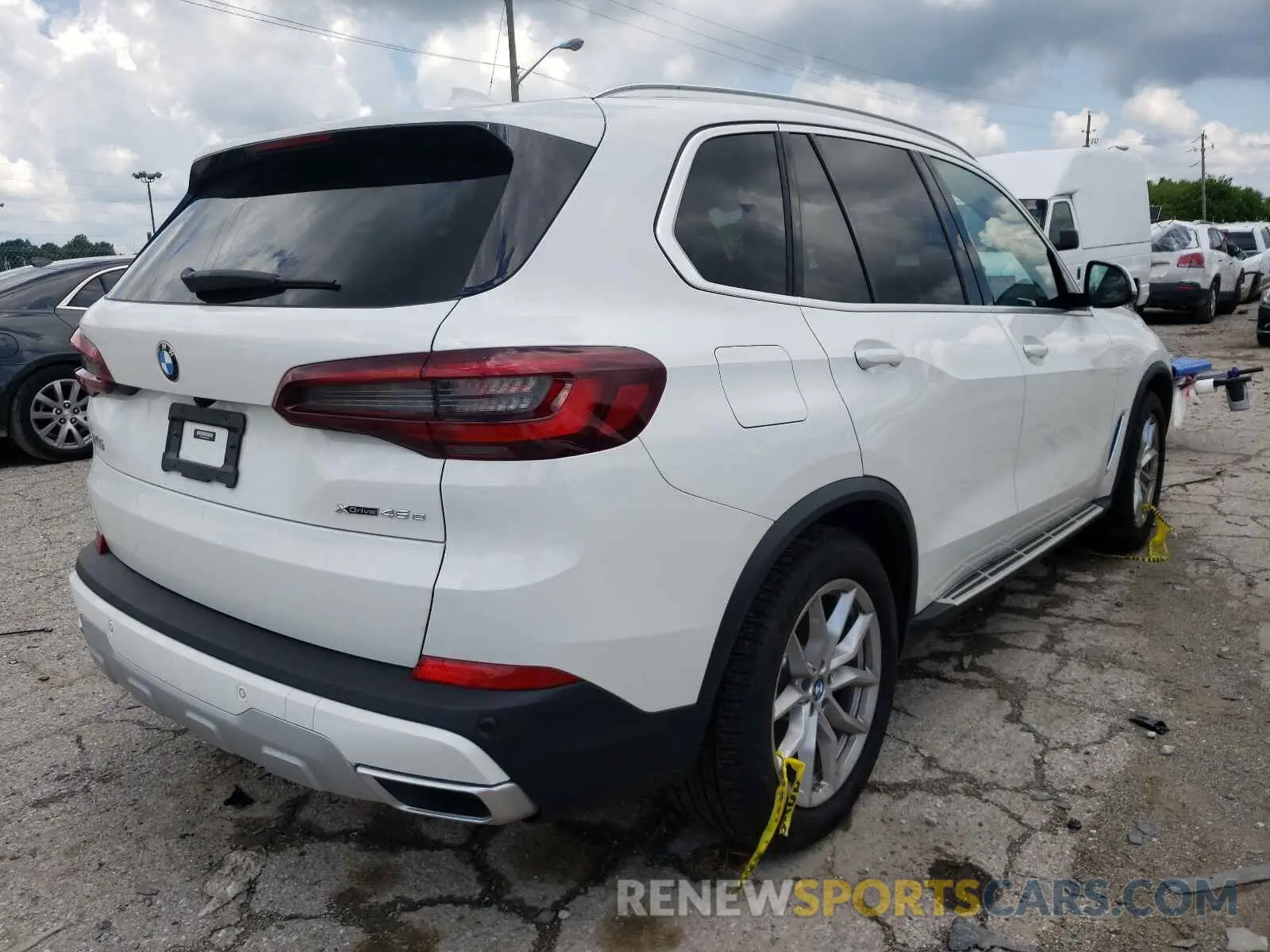 4 fotografías del automóvil dañado 5UXTA6C0XM9E18030 BMW X5 2021
