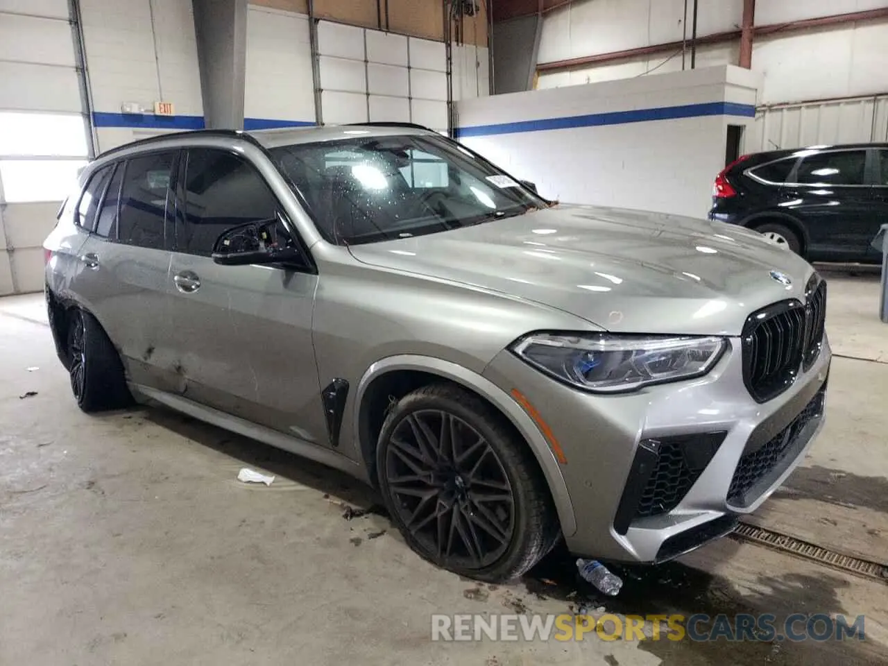 4 fotografías del automóvil dañado 5YMJU0C03M9G37982 BMW X5 2021
