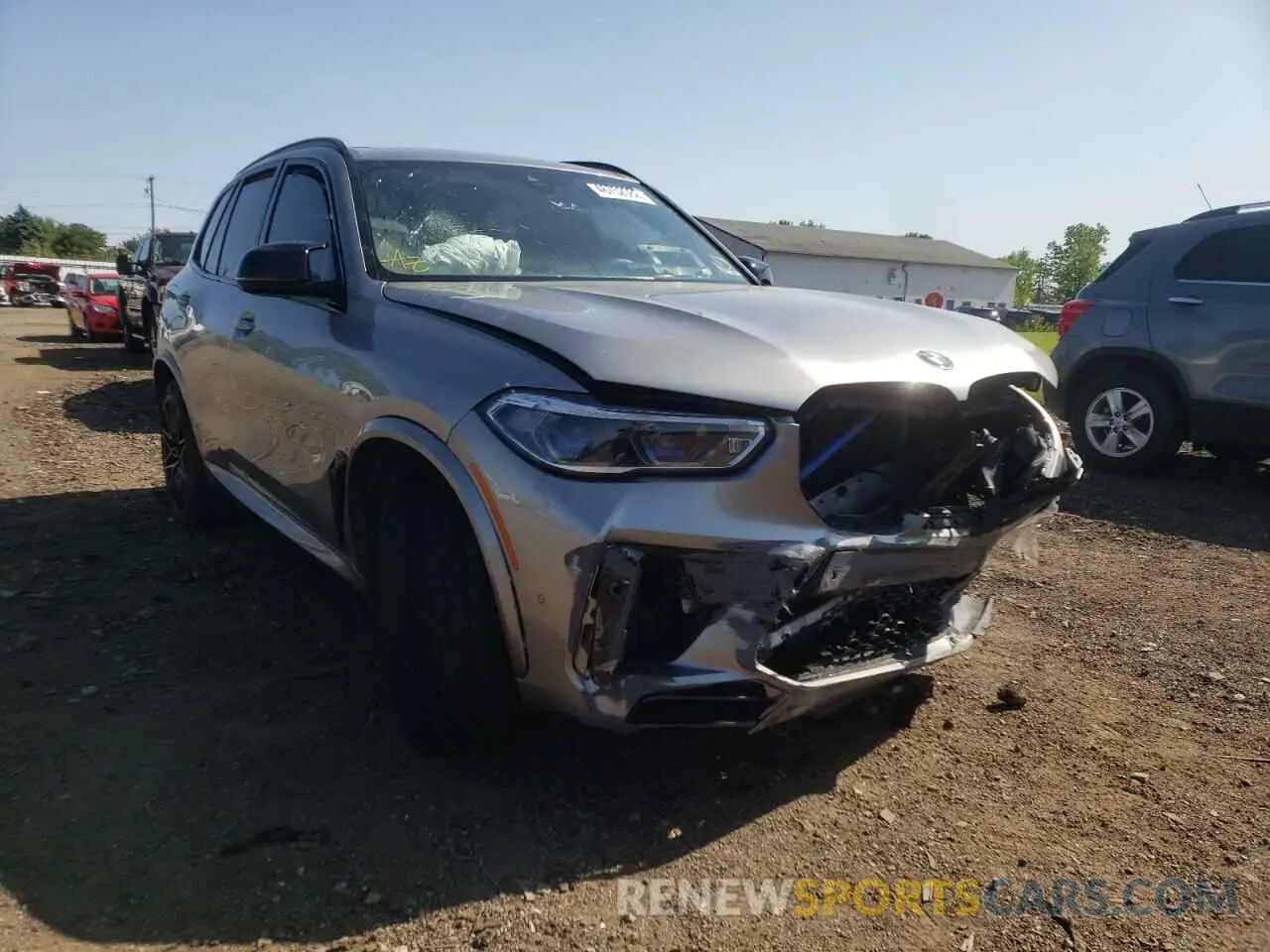 1 fotografías del automóvil dañado 5YMJU0C03M9G77141 BMW X5 2021