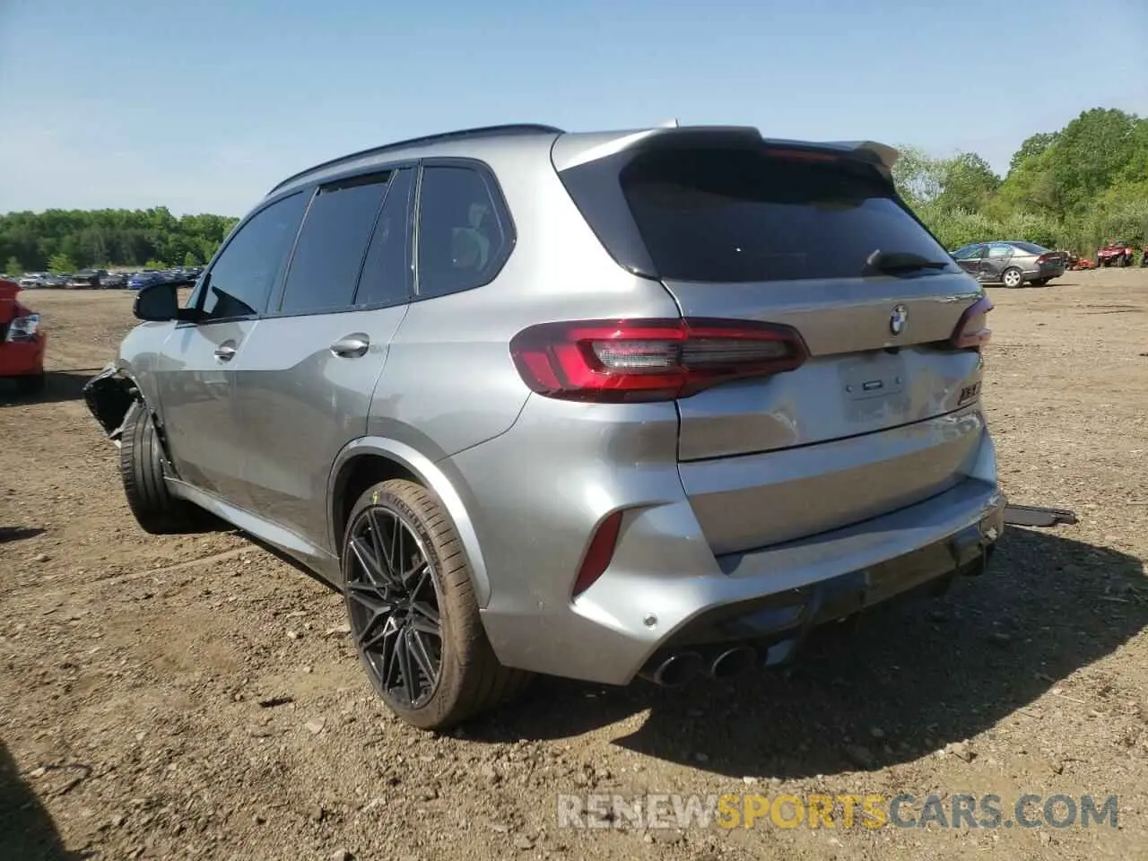 3 fotografías del automóvil dañado 5YMJU0C03M9G77141 BMW X5 2021