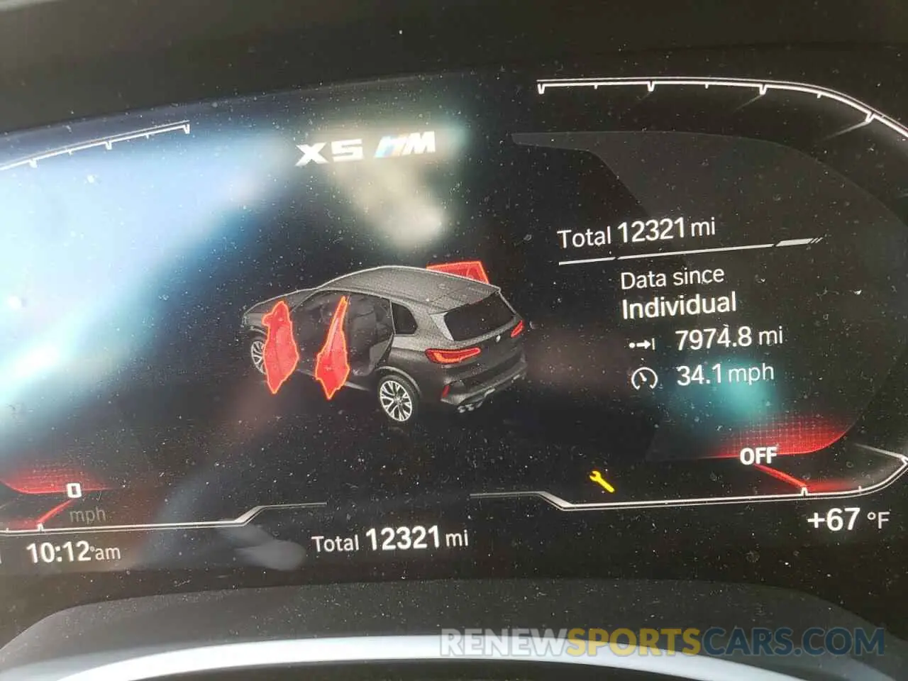8 fotografías del automóvil dañado 5YMJU0C03M9G77141 BMW X5 2021