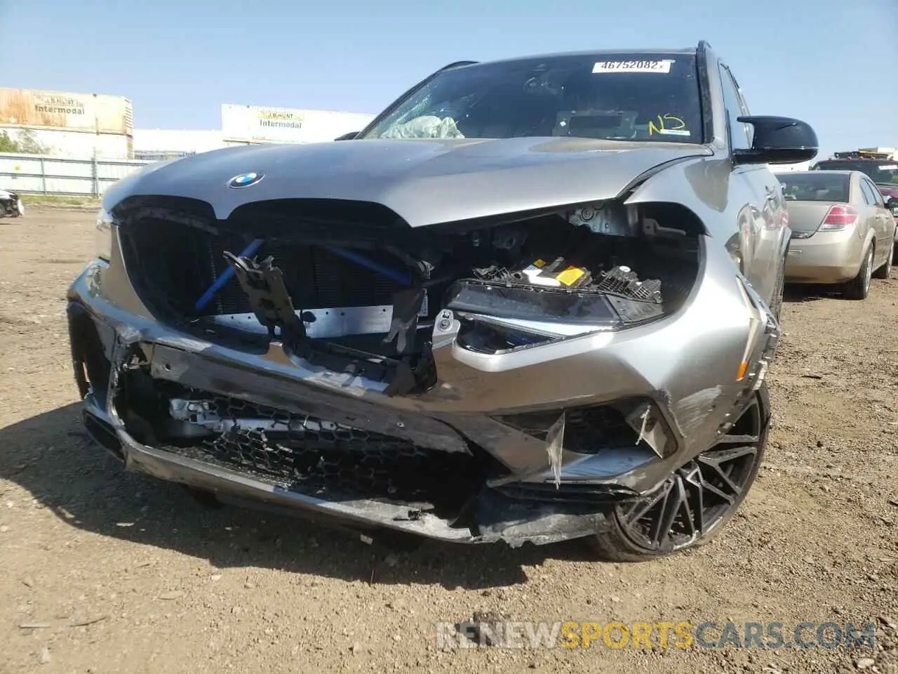9 fotografías del automóvil dañado 5YMJU0C03M9G77141 BMW X5 2021
