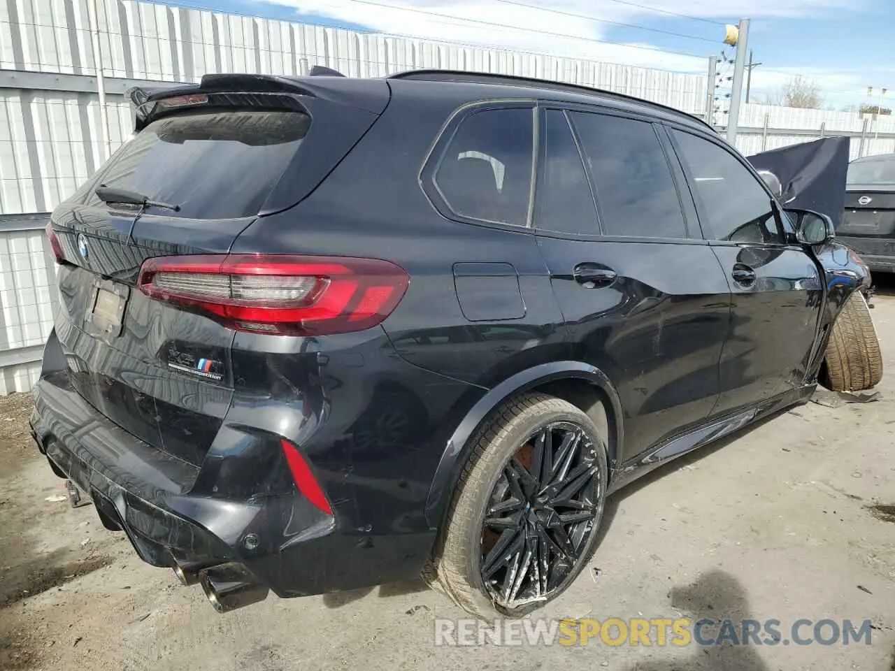 3 fotografías del automóvil dañado 5YMJU0C0XM9H13455 BMW X5 2021