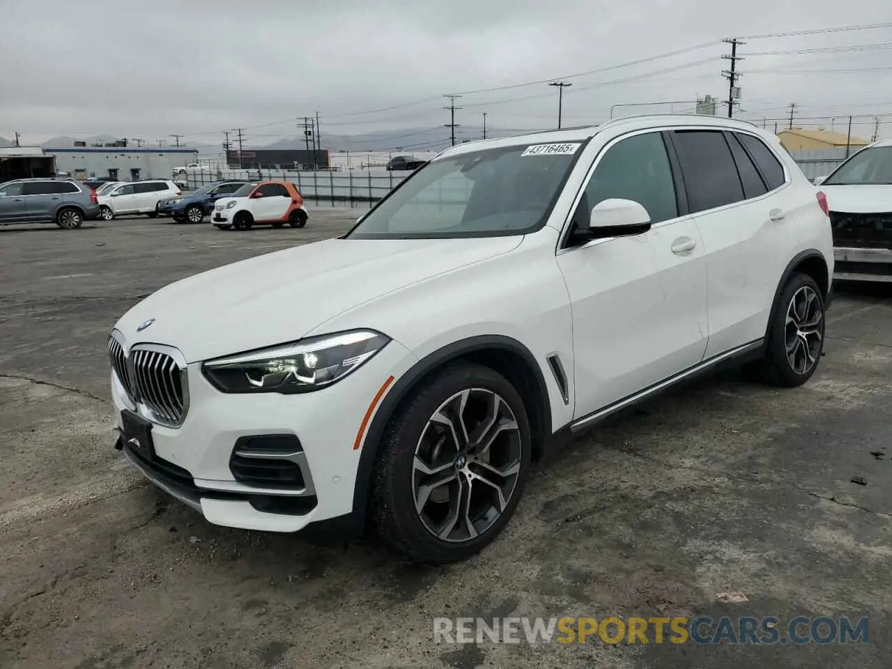 1 fotografías del automóvil dañado 5UXCR4C00N9J82399 BMW X5 2022