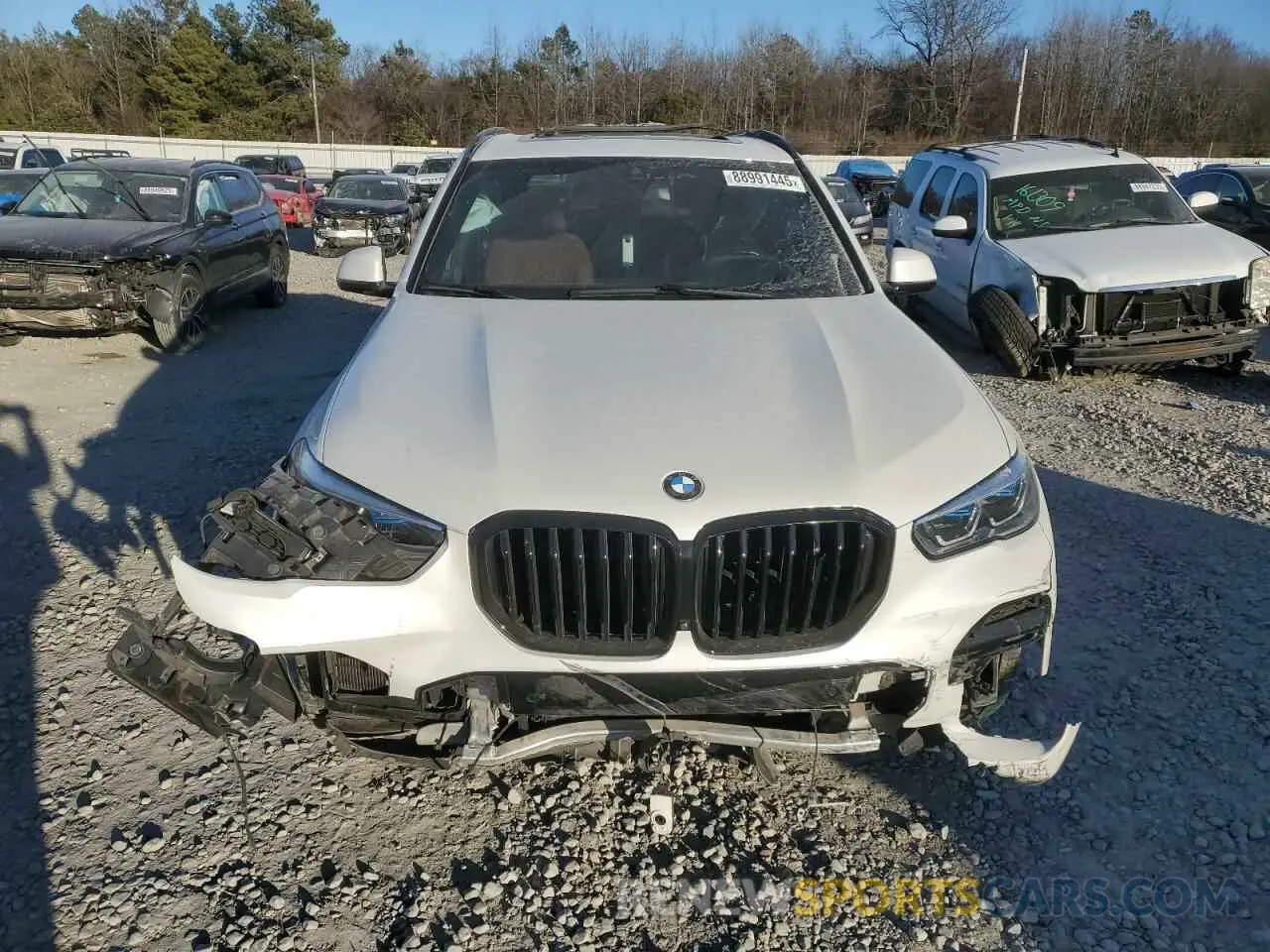 5 fotografías del automóvil dañado 5UXCR4C00N9K45033 BMW X5 2022