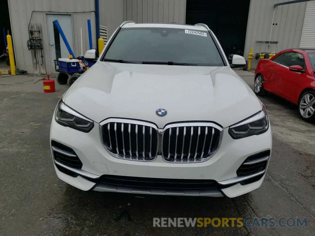 5 fotografías del automóvil dañado 5UXCR4C00N9K83538 BMW X5 2022