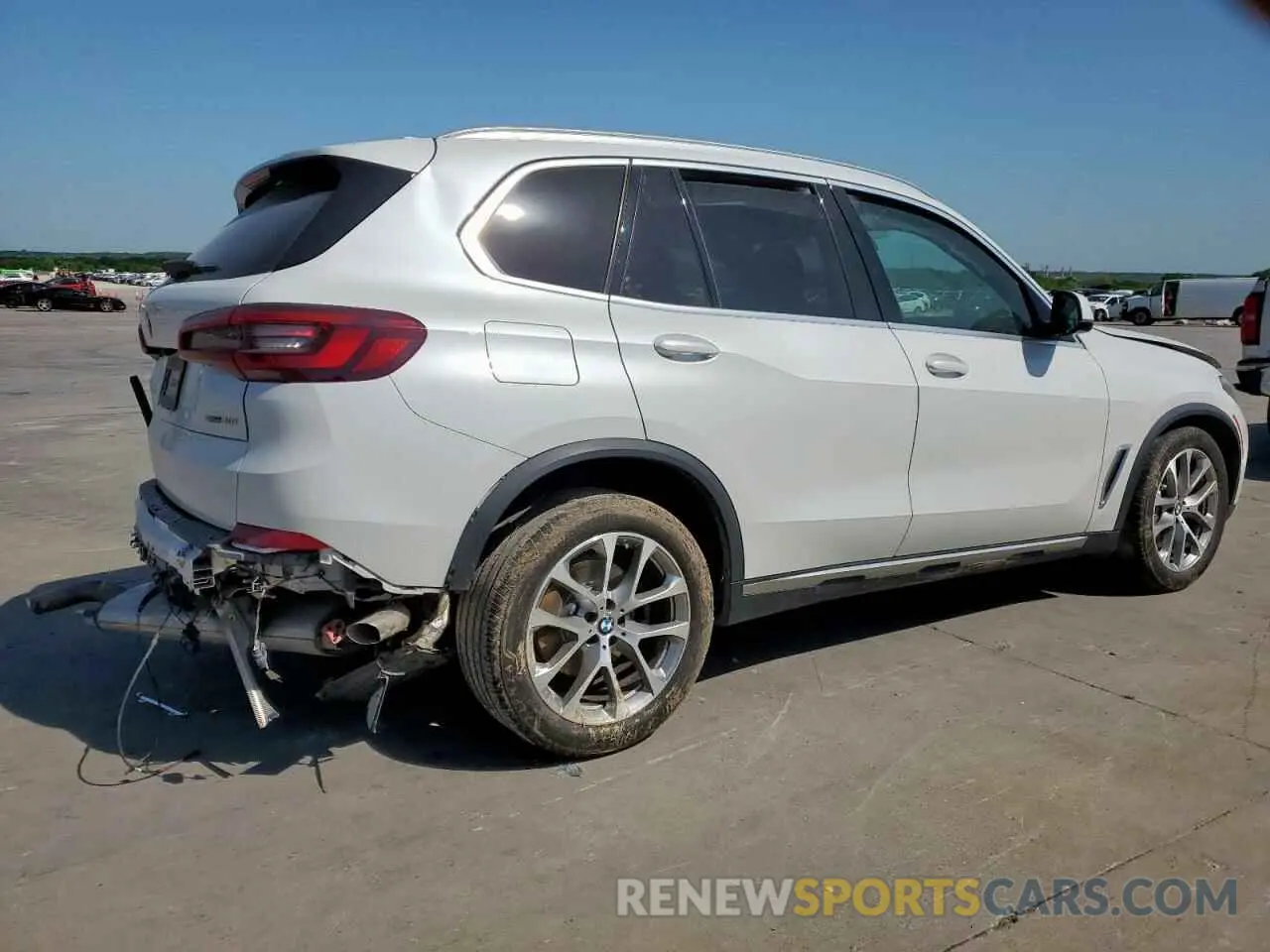 3 fotografías del automóvil dañado 5UXCR4C01N9J66048 BMW X5 2022