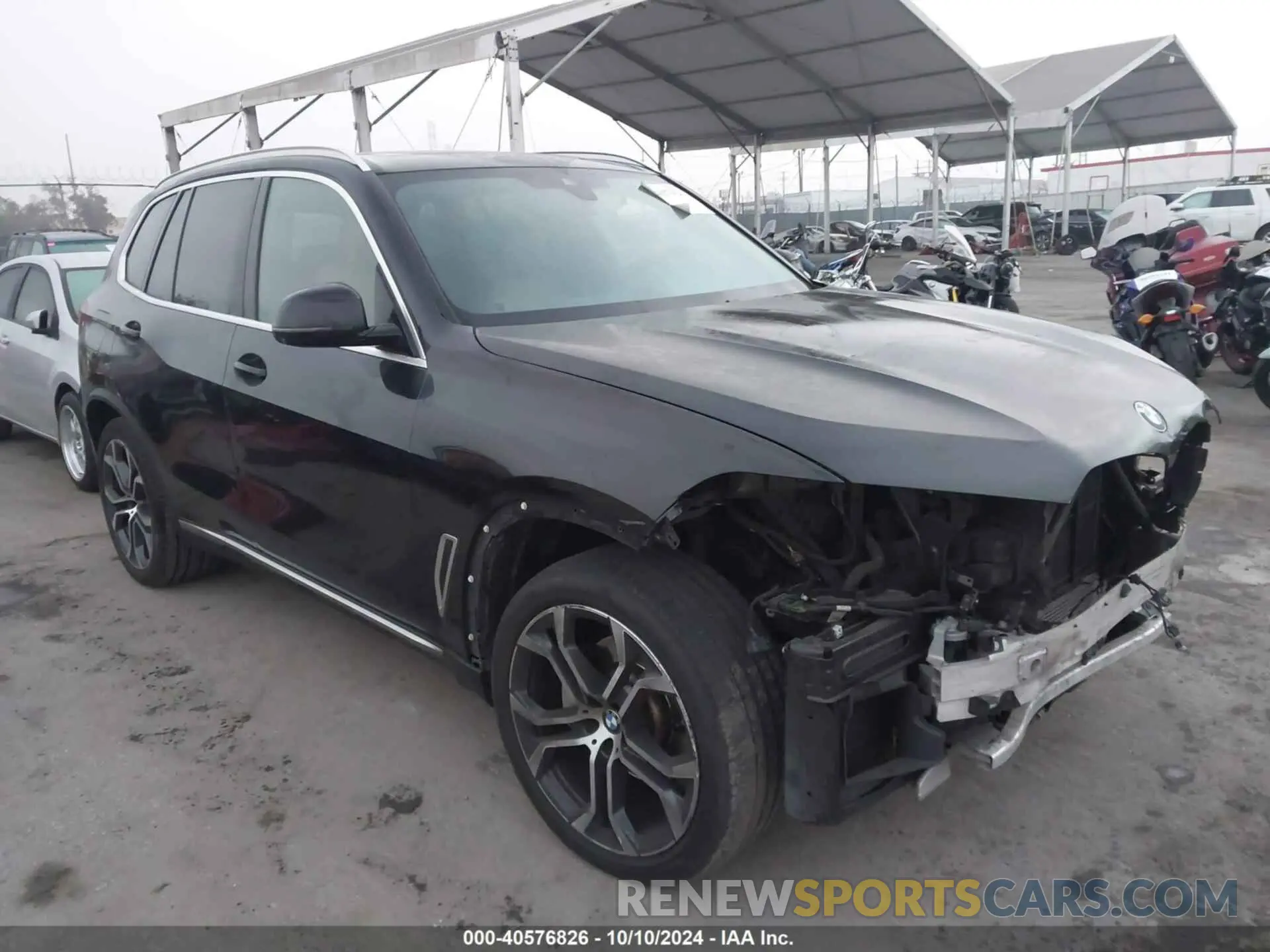1 fotografías del automóvil dañado 5UXCR4C02N9J95719 BMW X5 2022