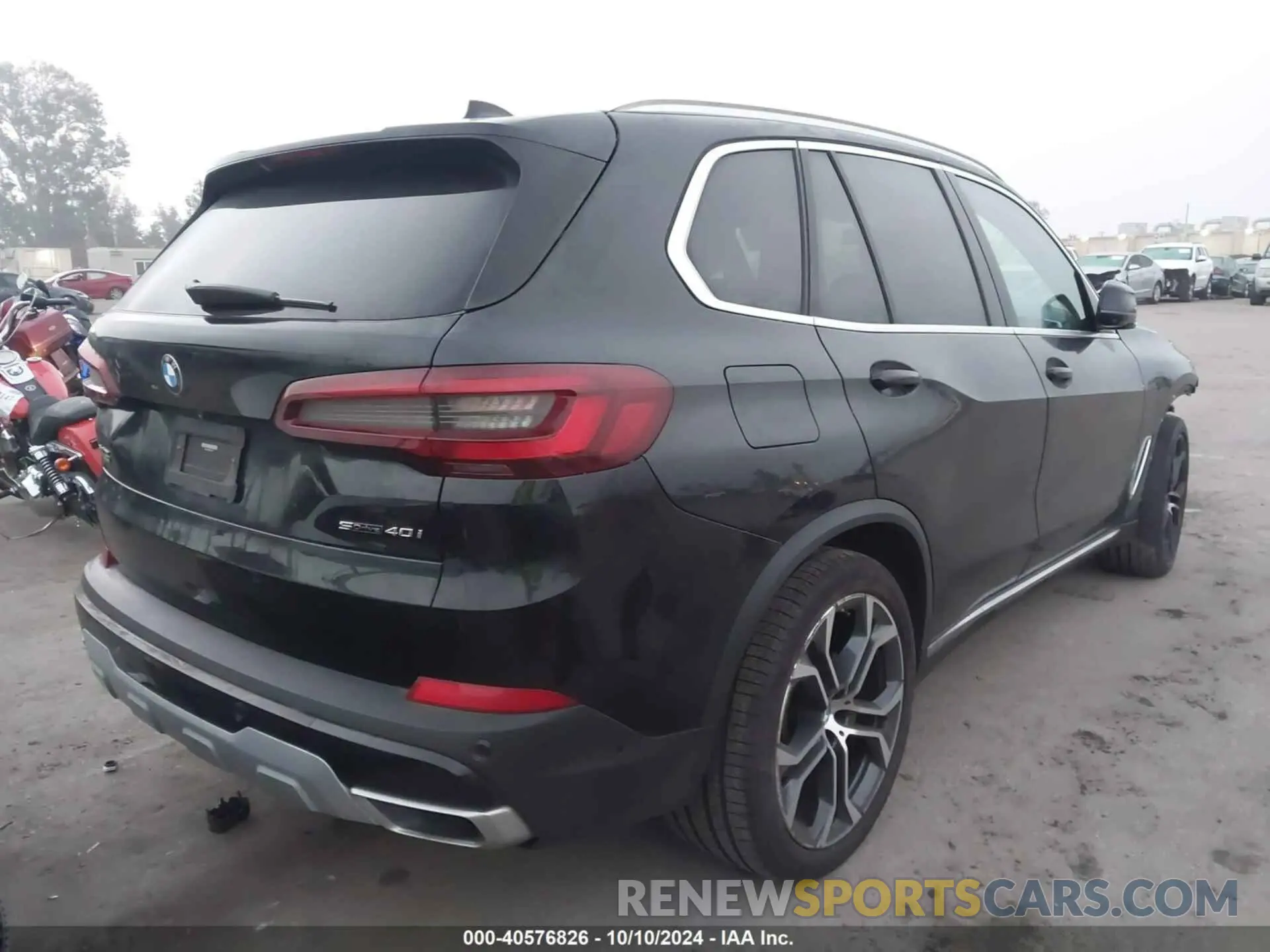 4 fotografías del automóvil dañado 5UXCR4C02N9J95719 BMW X5 2022