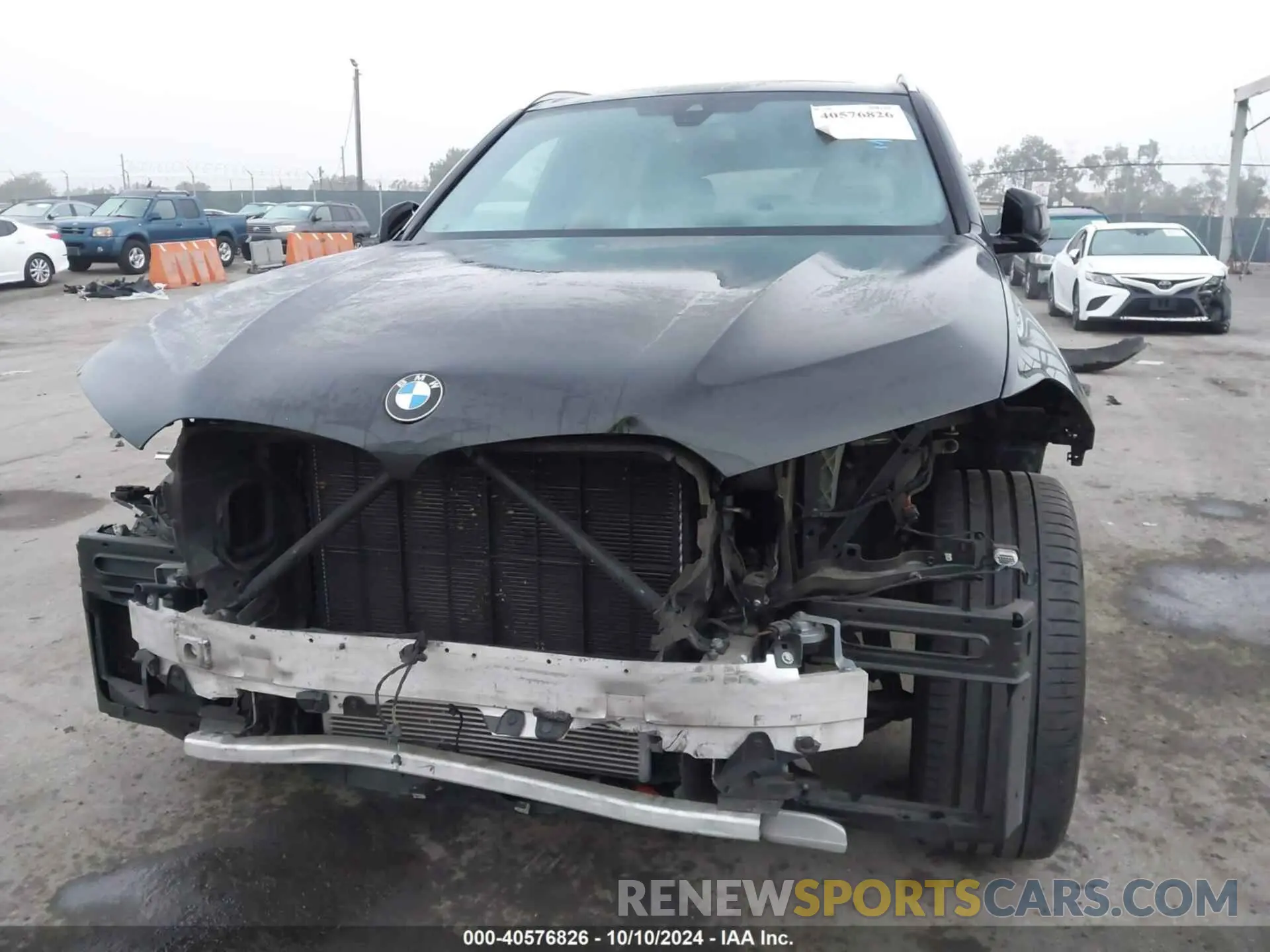 6 fotografías del automóvil dañado 5UXCR4C02N9J95719 BMW X5 2022
