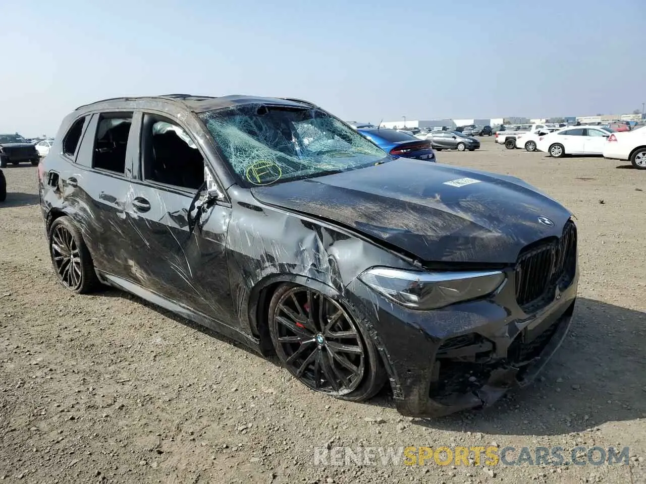 1 fotografías del automóvil dañado 5UXCR4C02N9J97373 BMW X5 2022