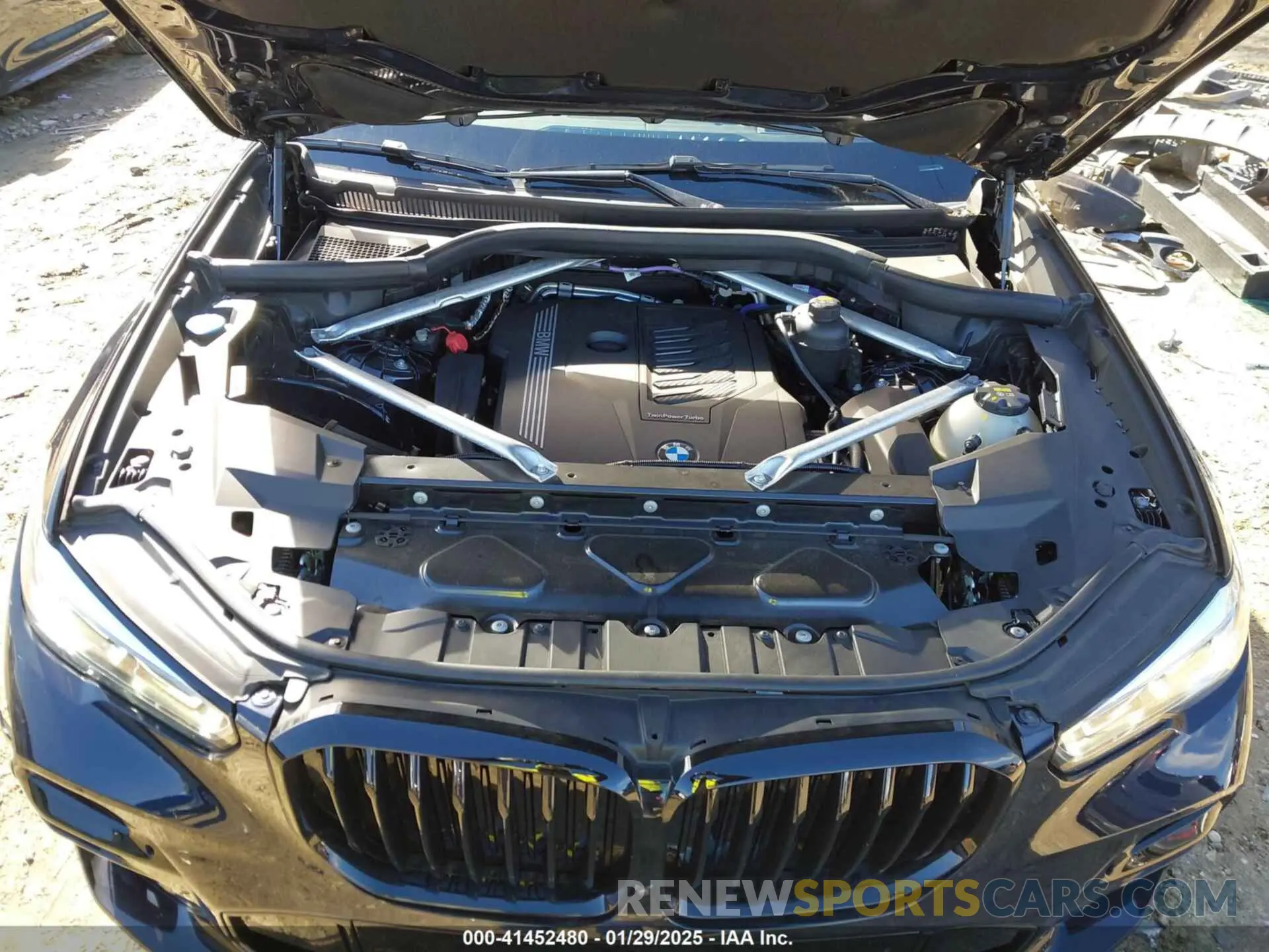 10 fotografías del automóvil dañado 5UXCR4C02N9N07702 BMW X5 2022