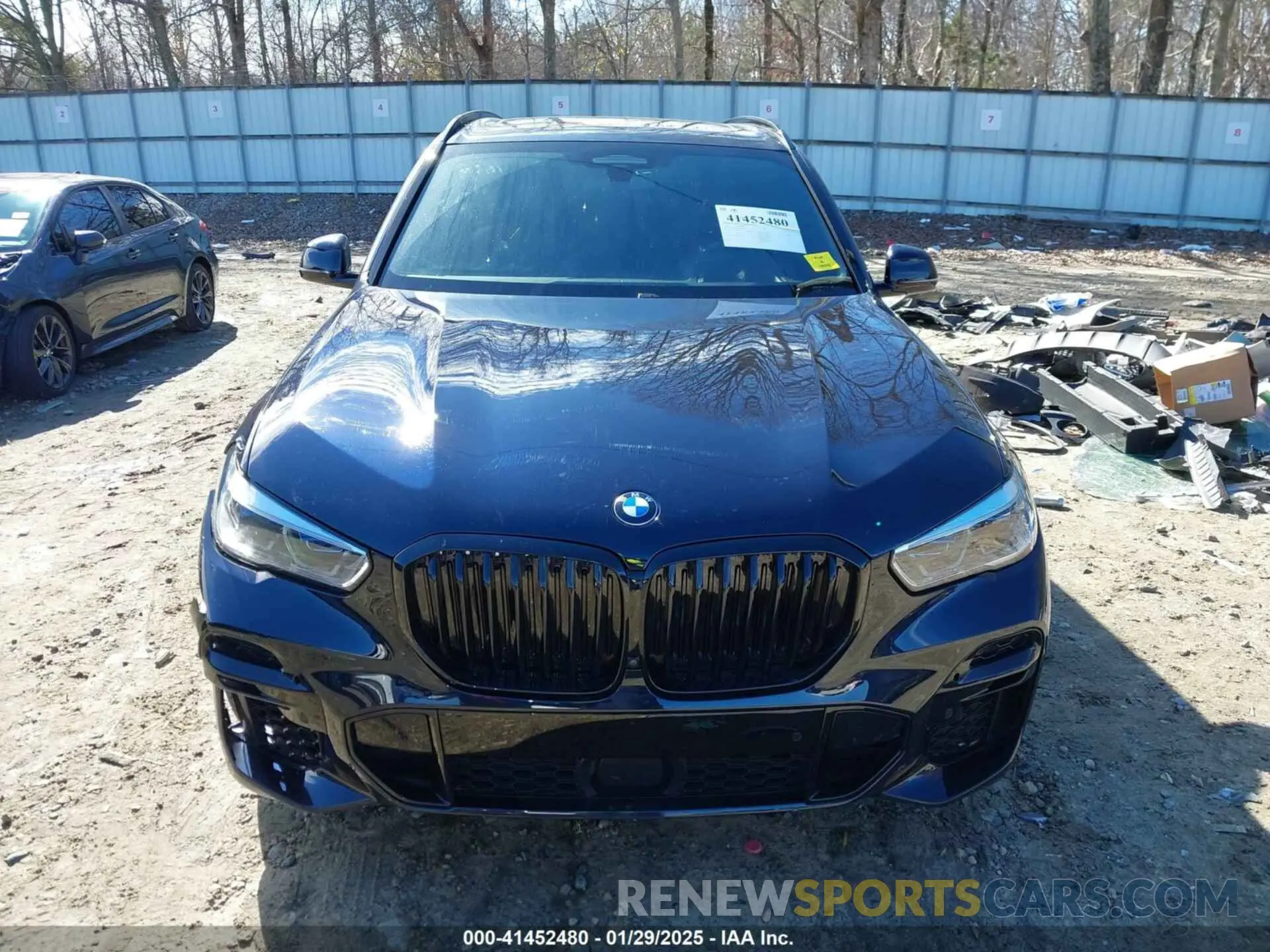 12 fotografías del automóvil dañado 5UXCR4C02N9N07702 BMW X5 2022