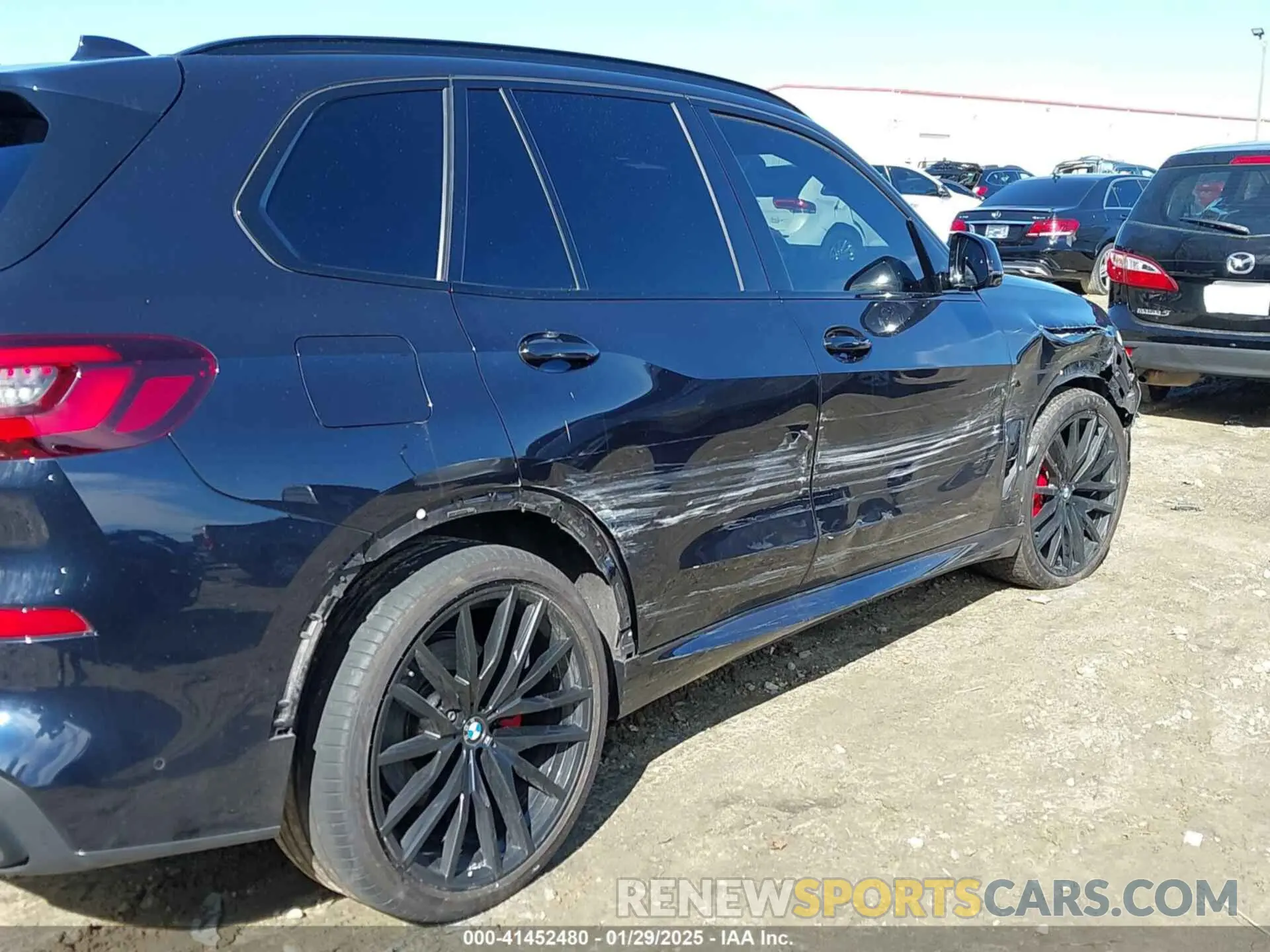 6 fotografías del automóvil dañado 5UXCR4C02N9N07702 BMW X5 2022