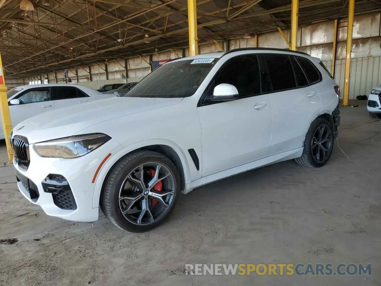 1 fotografías del automóvil dañado 5UXCR4C04N9K22970 BMW X5 2022