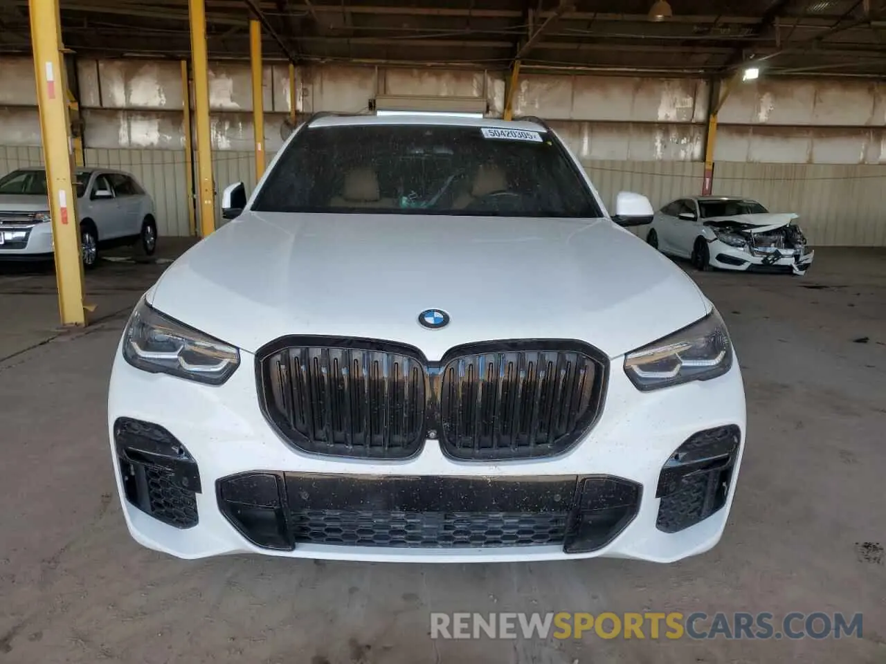 5 fotografías del automóvil dañado 5UXCR4C04N9K22970 BMW X5 2022