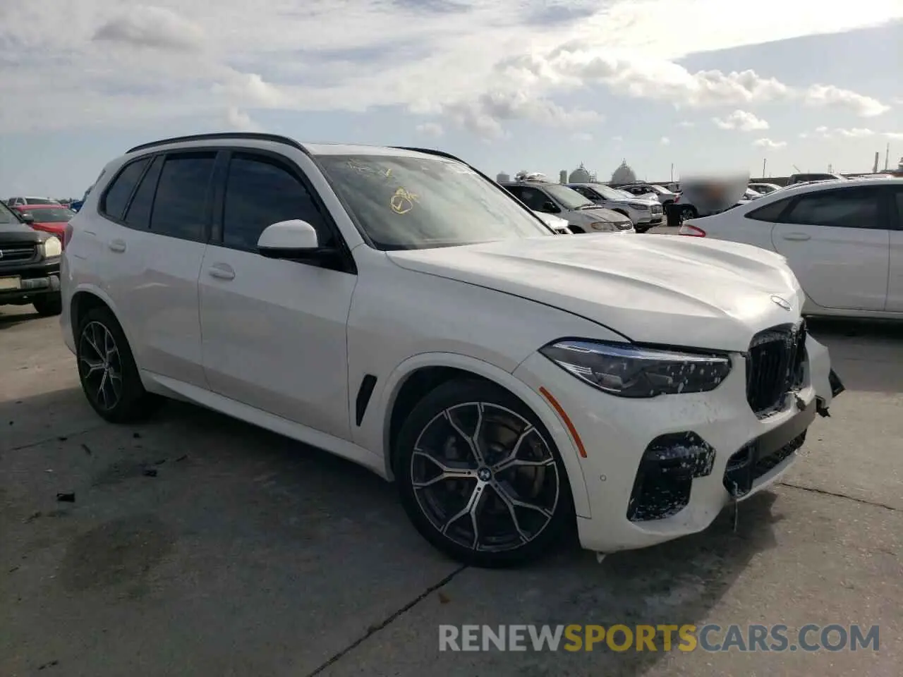 4 fotografías del automóvil dañado 5UXCR4C05N9K89514 BMW X5 2022
