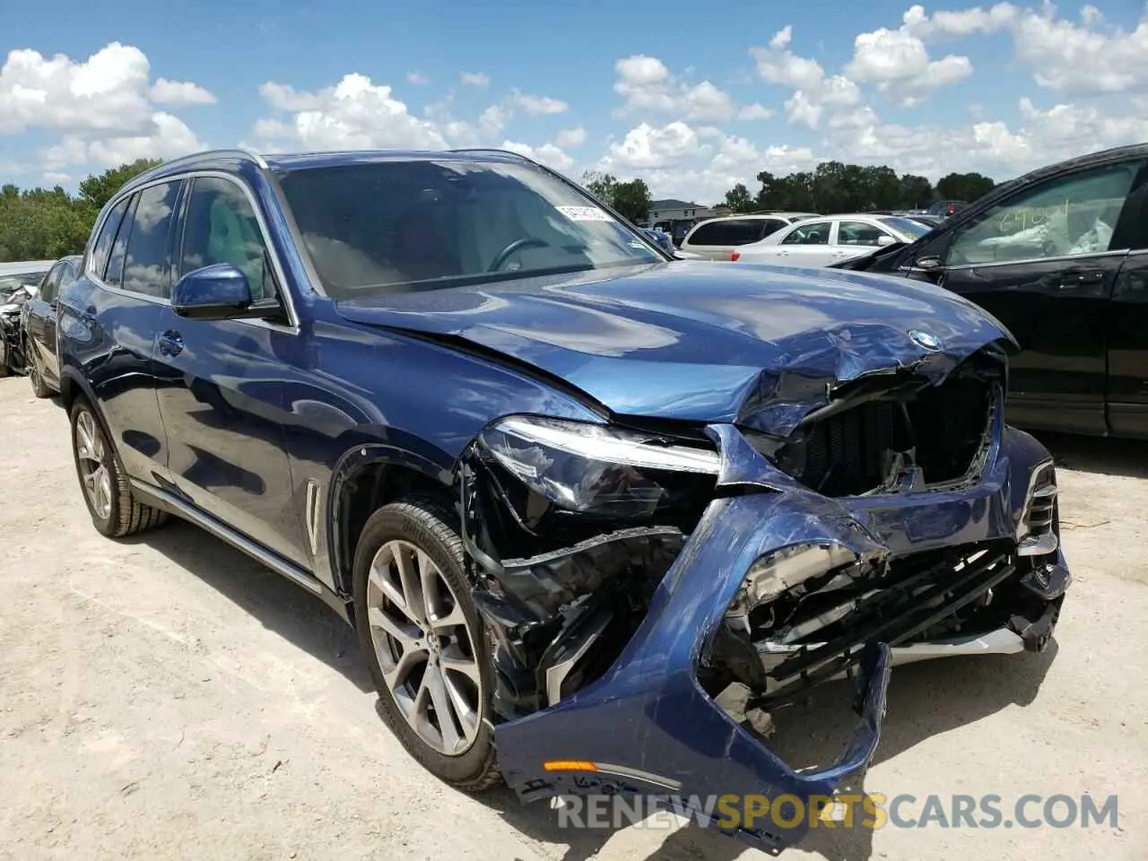 1 fotografías del automóvil dañado 5UXCR4C07N9J90323 BMW X5 2022