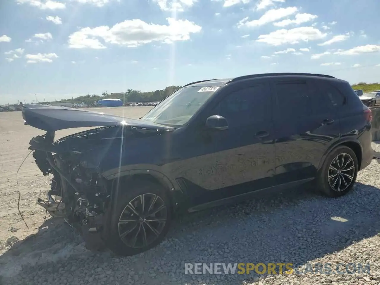 1 fotografías del automóvil dañado 5UXCR4C08N9M01822 BMW X5 2022