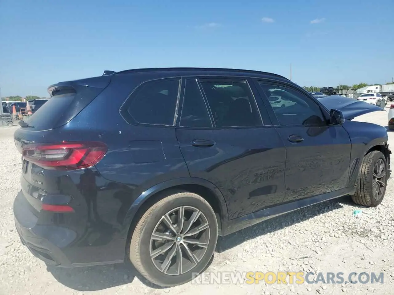 3 fotografías del automóvil dañado 5UXCR4C08N9M01822 BMW X5 2022