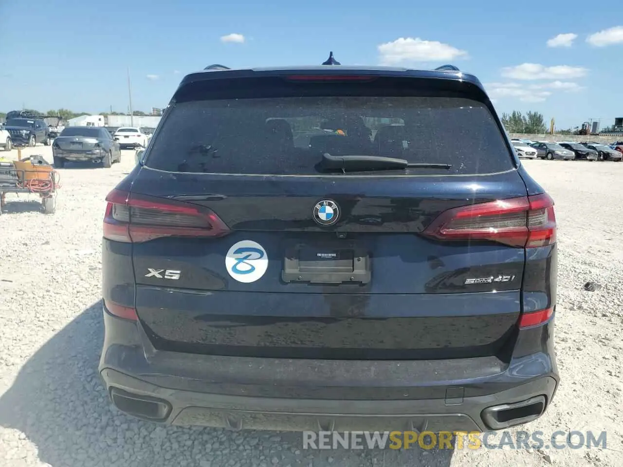 6 fotografías del automóvil dañado 5UXCR4C08N9M01822 BMW X5 2022