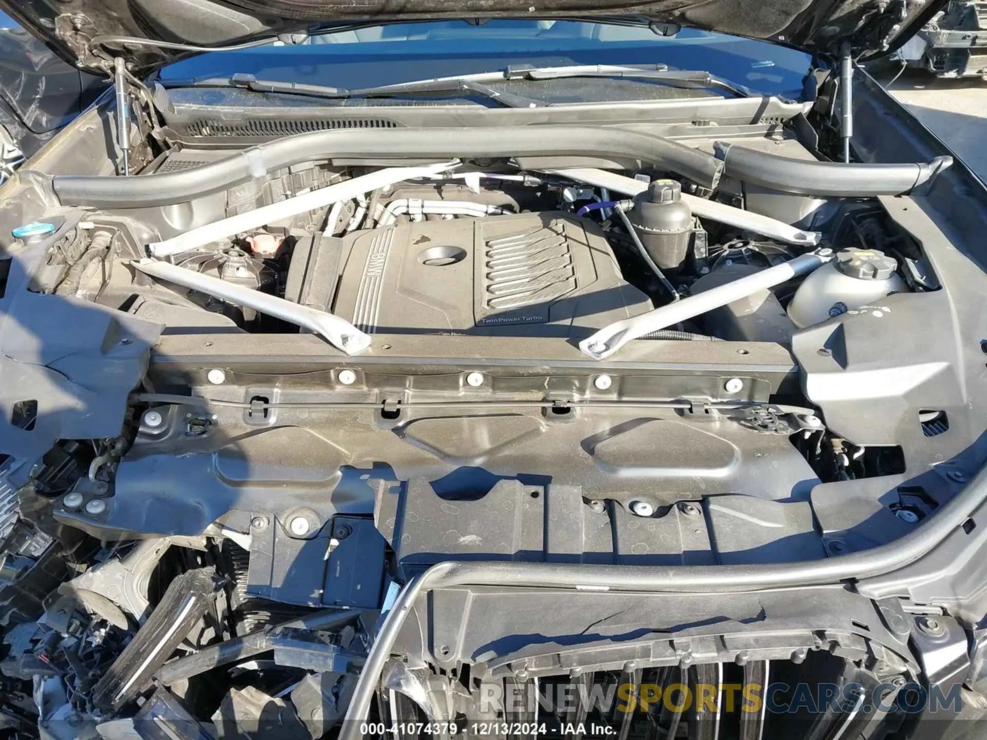 10 fotografías del automóvil dañado 5UXCR4C08N9M52365 BMW X5 2022