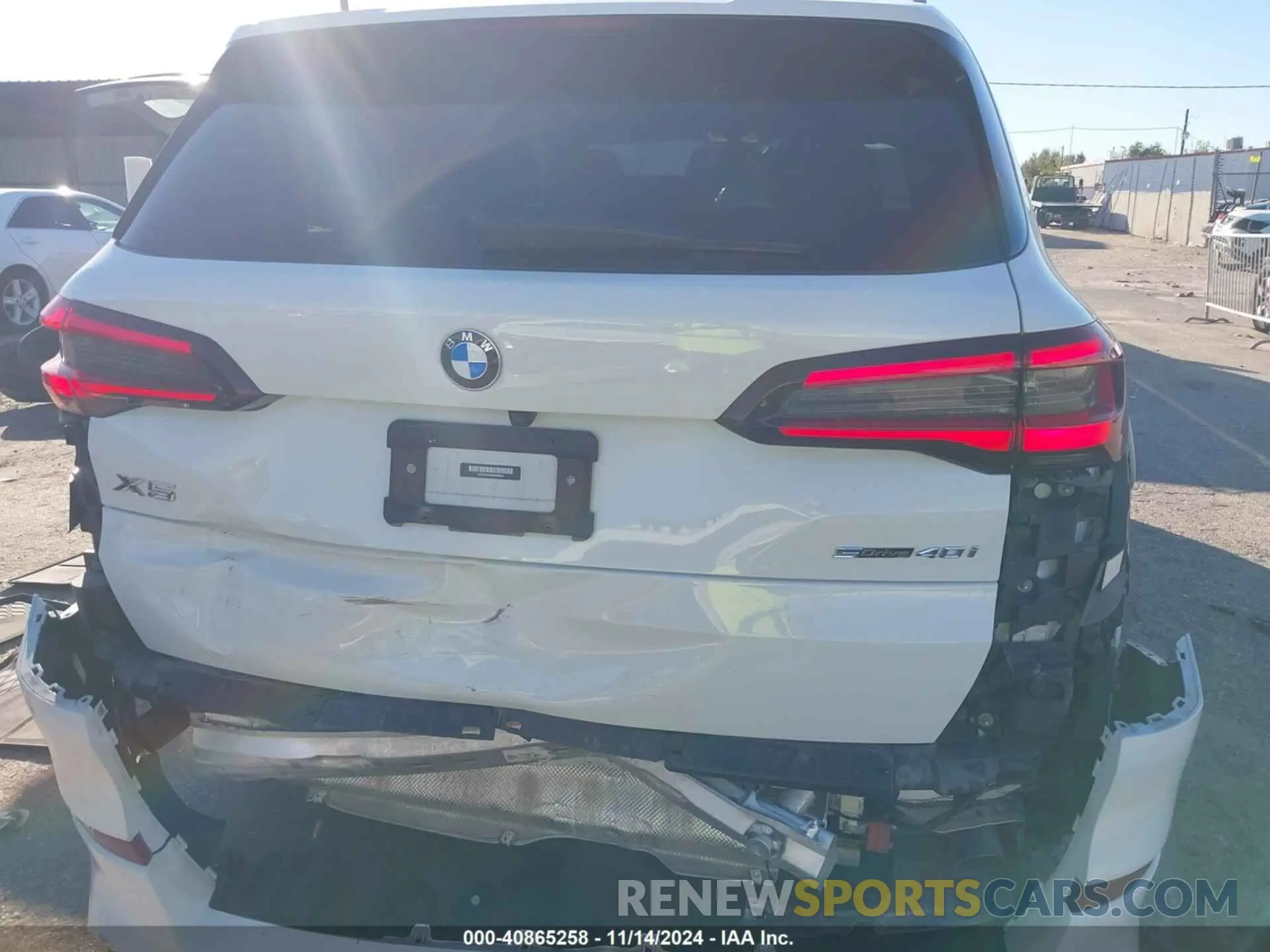 16 fotografías del automóvil dañado 5UXCR4C08N9M66962 BMW X5 2022