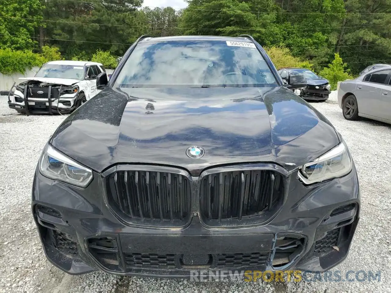 5 fotografías del automóvil dañado 5UXCR4C09N9L11207 BMW X5 2022