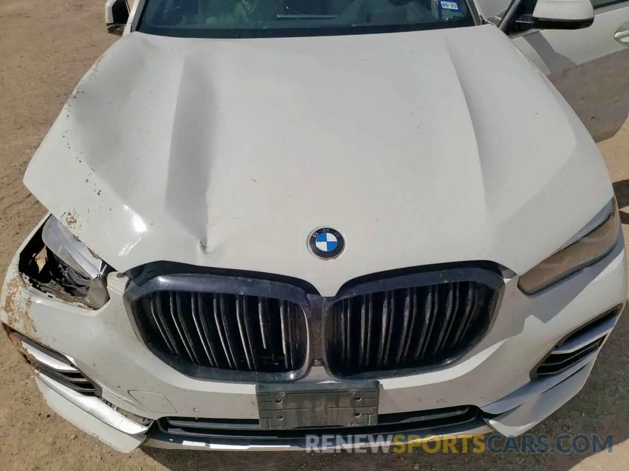 12 fotografías del automóvil dañado 5UXCR4C09N9M85651 BMW X5 2022