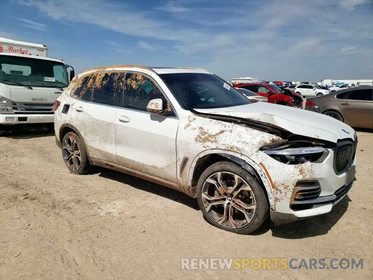4 fotografías del automóvil dañado 5UXCR4C09N9M85651 BMW X5 2022