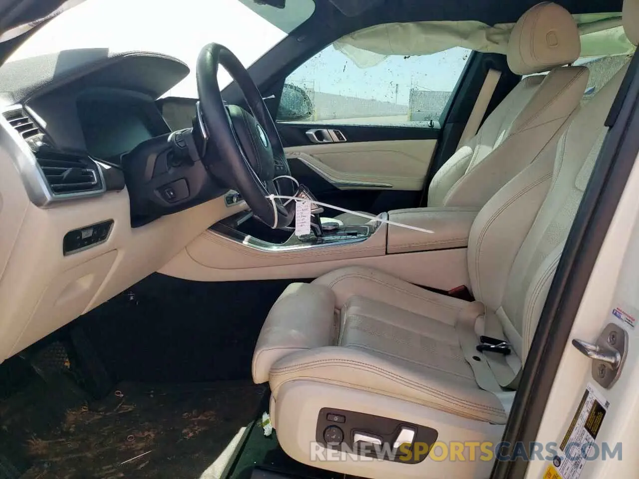 7 fotografías del automóvil dañado 5UXCR4C09N9M85651 BMW X5 2022