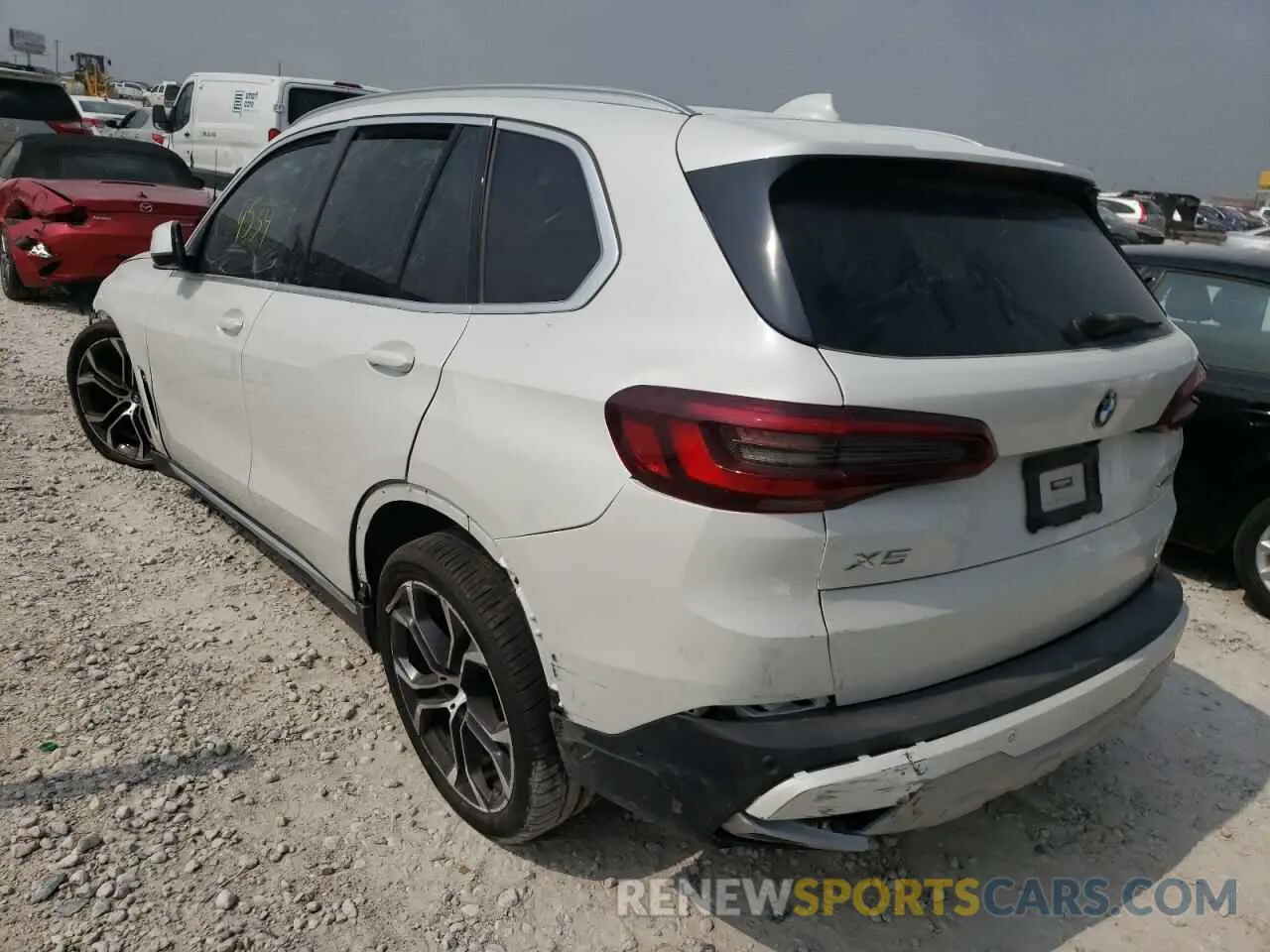 3 fotografías del automóvil dañado 5UXCR4C0XN9K67721 BMW X5 2022