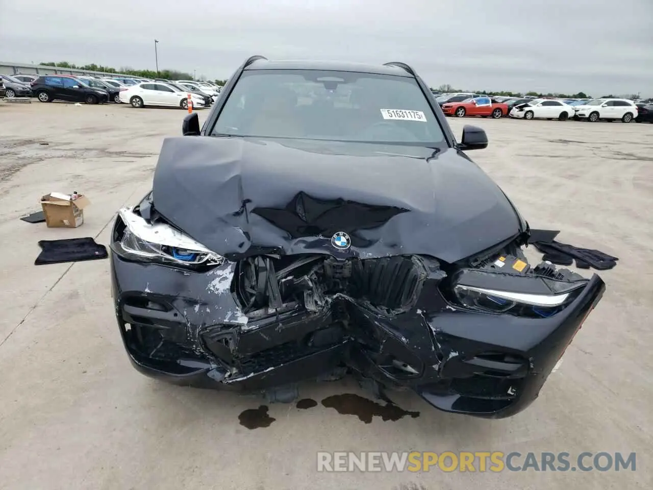 5 fotografías del automóvil dañado 5UXCR4C0XN9N09410 BMW X5 2022