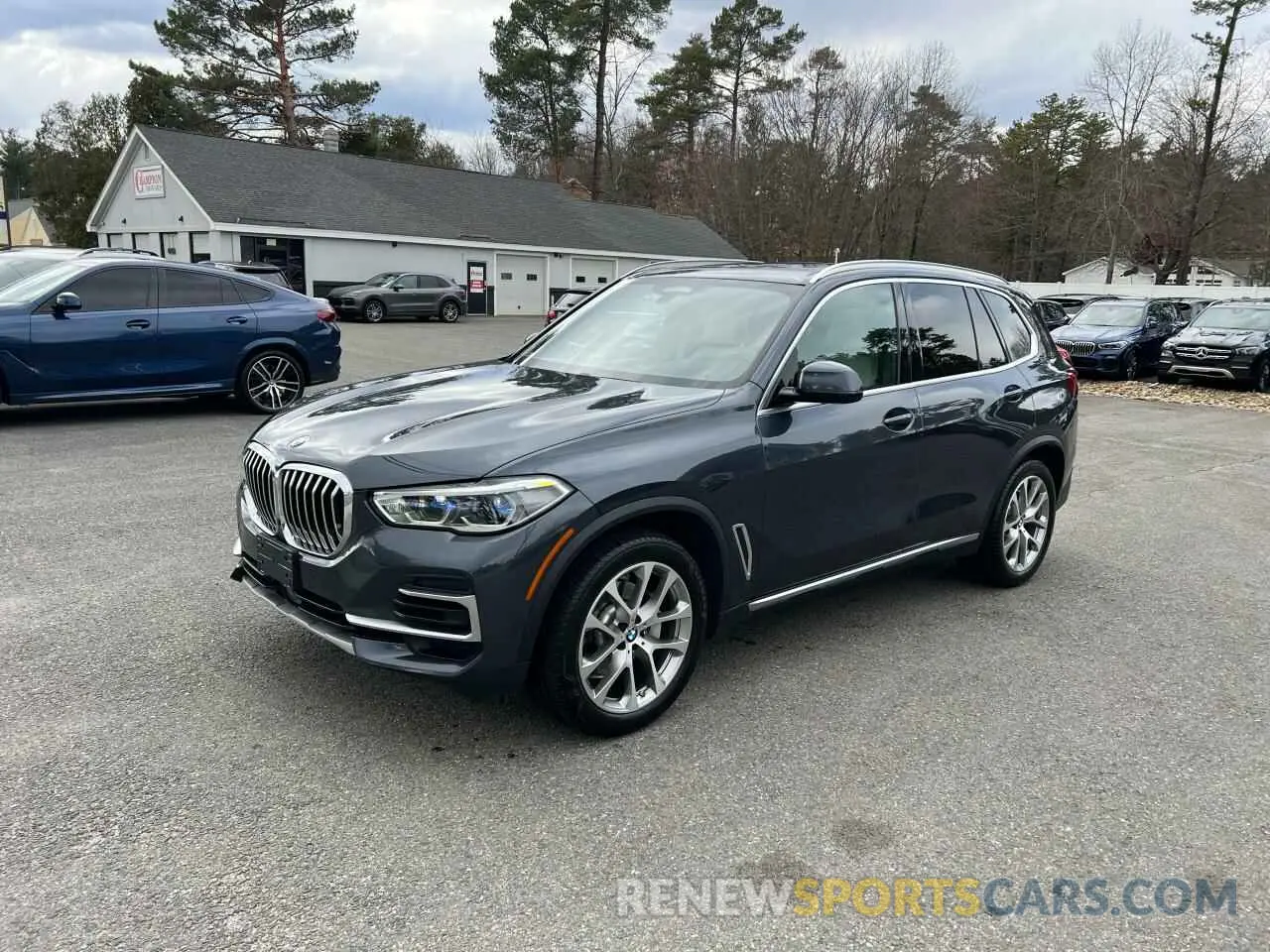 2 fotografías del automóvil dañado 5UXCR6C00N9J48961 BMW X5 2022