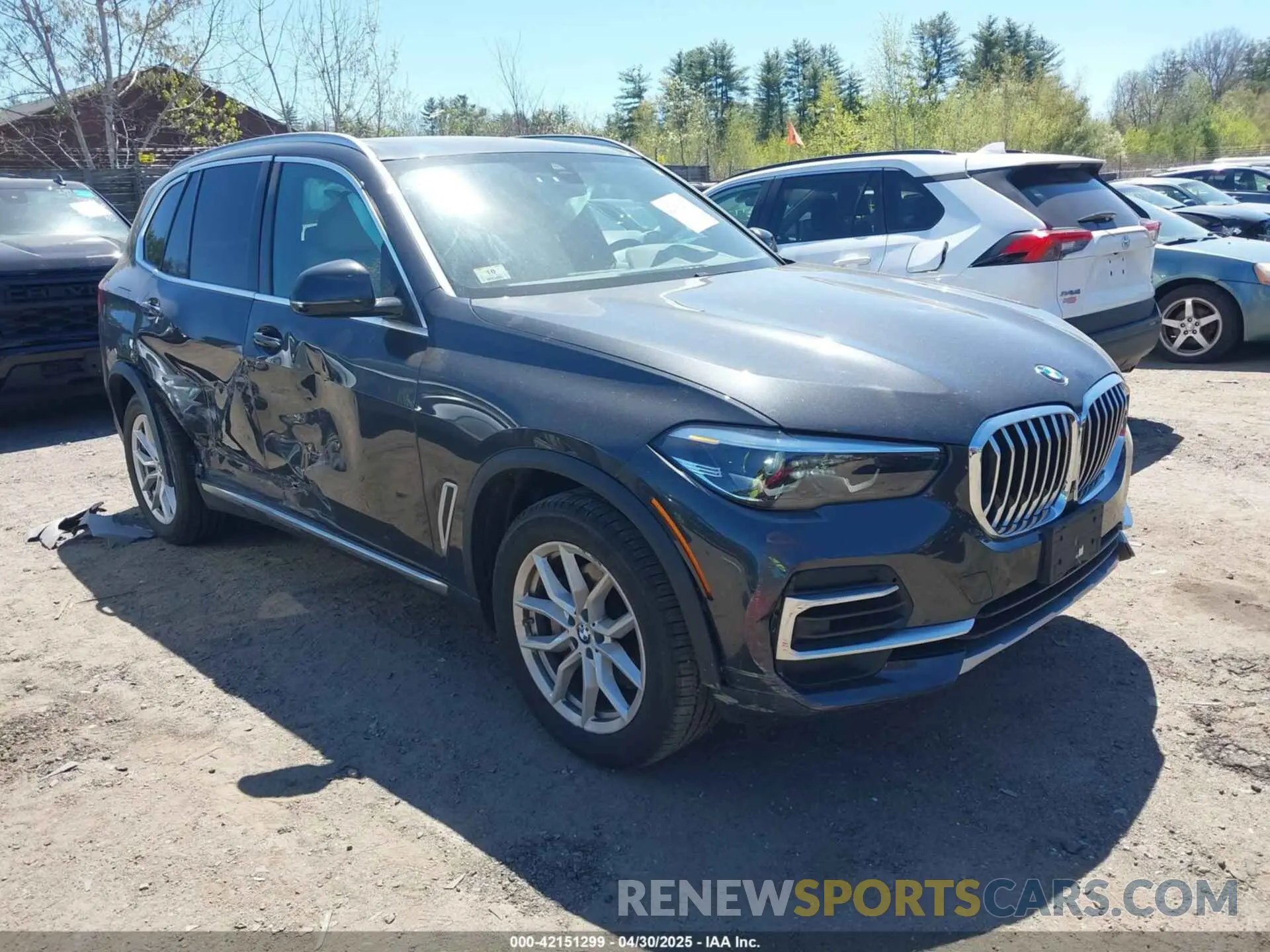 1 fotografías del automóvil dañado 5UXCR6C00N9J78820 BMW X5 2022