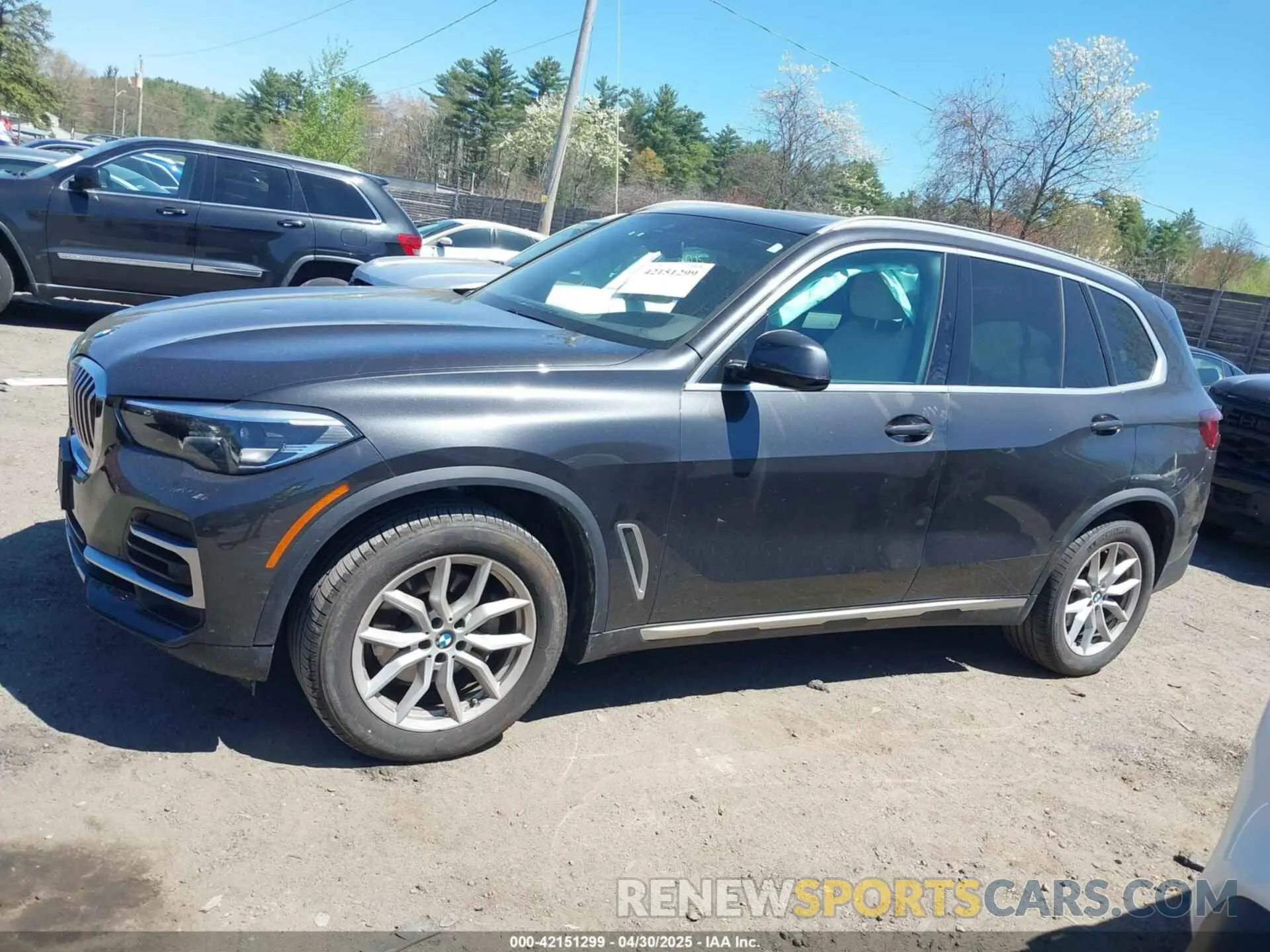 14 fotografías del automóvil dañado 5UXCR6C00N9J78820 BMW X5 2022