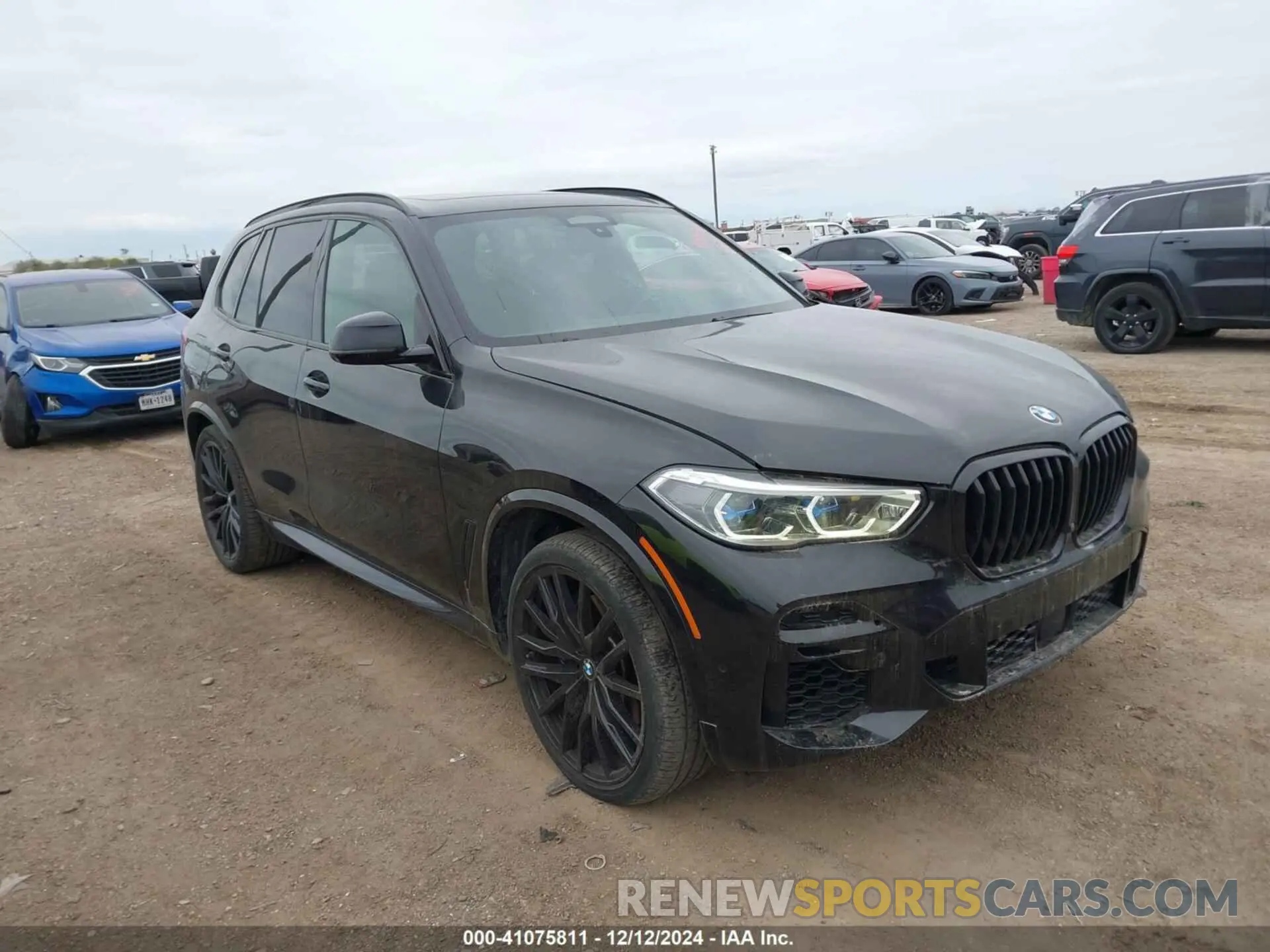 1 fotografías del automóvil dañado 5UXCR6C00N9K65584 BMW X5 2022